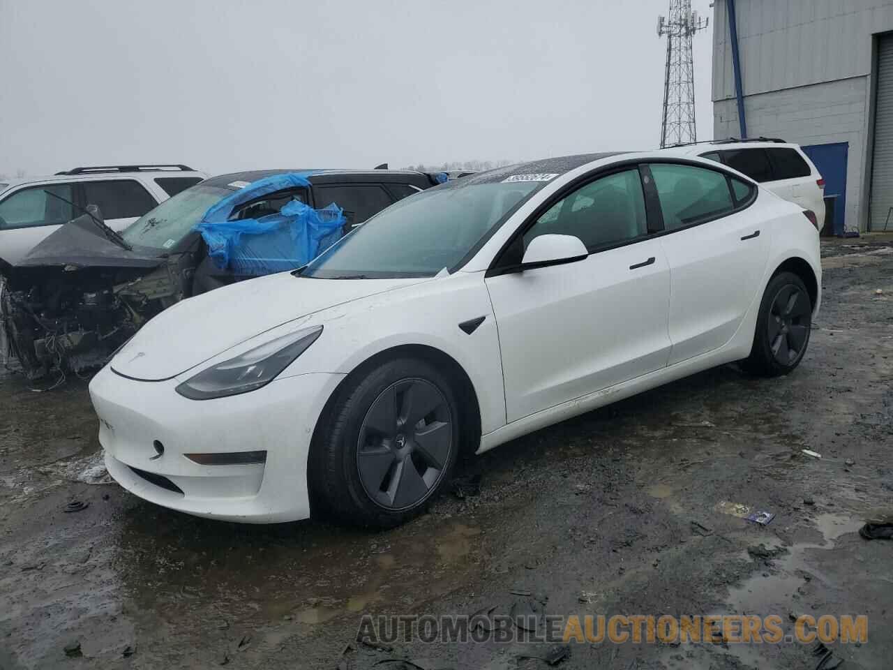 5YJ3E1EA9MF099057 TESLA MODEL 3 2021