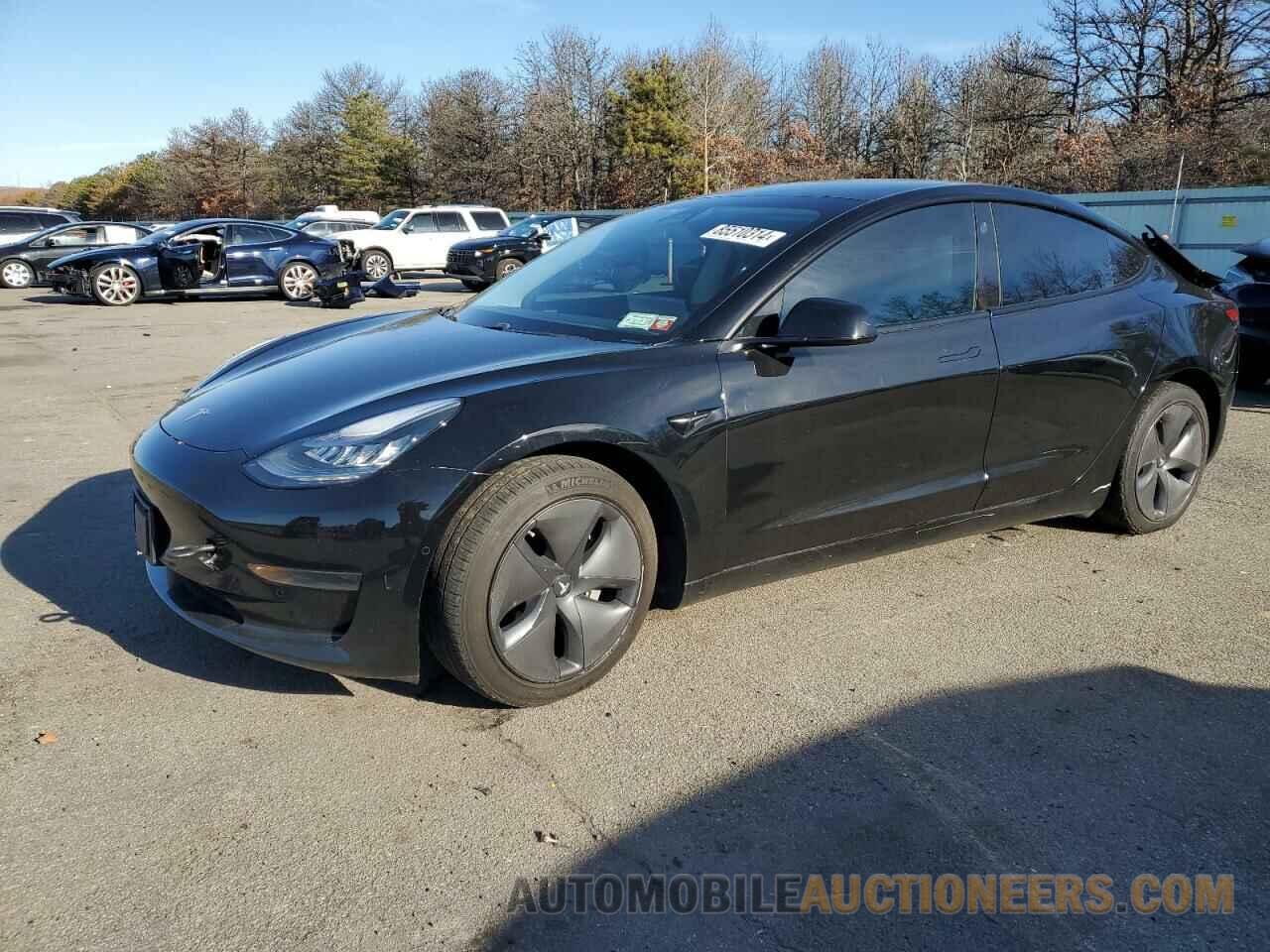 5YJ3E1EA9MF853378 TESLA MODEL 3 2021