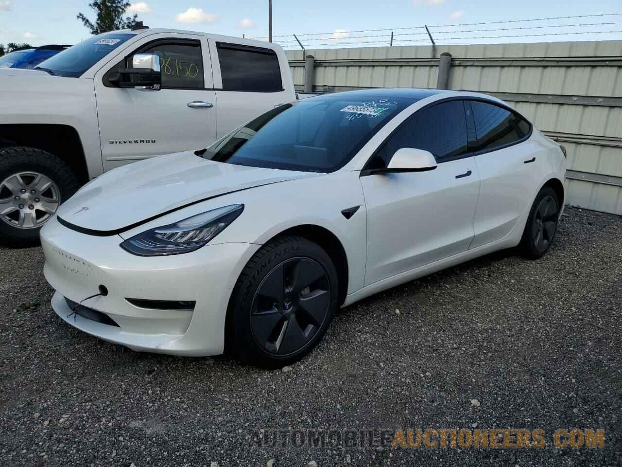 5YJ3E1EA9MF854966 TESLA MODEL 3 2021