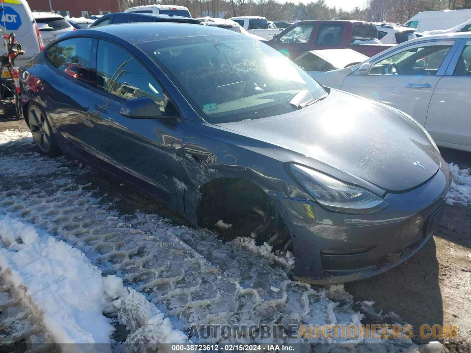 5YJ3E1EA9MF859424 TESLA MODEL 3 2021