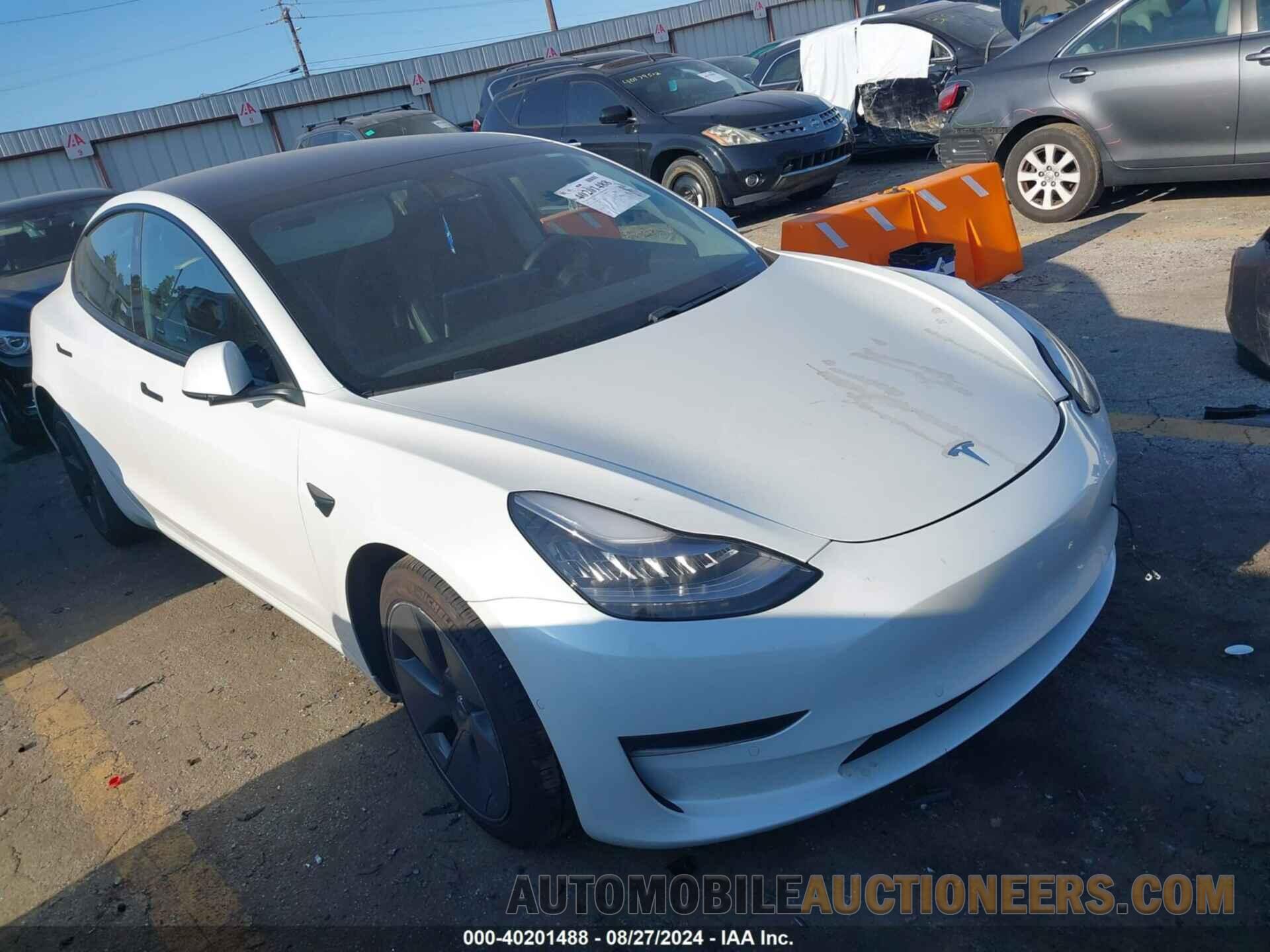 5YJ3E1EA9MF859956 TESLA MODEL 3 2021