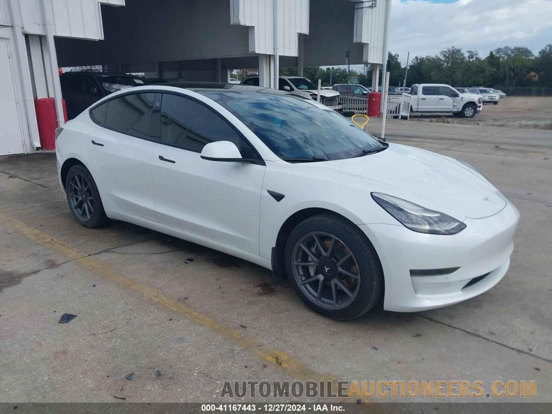 5YJ3E1EA9MF861058 TESLA MODEL 3 2021