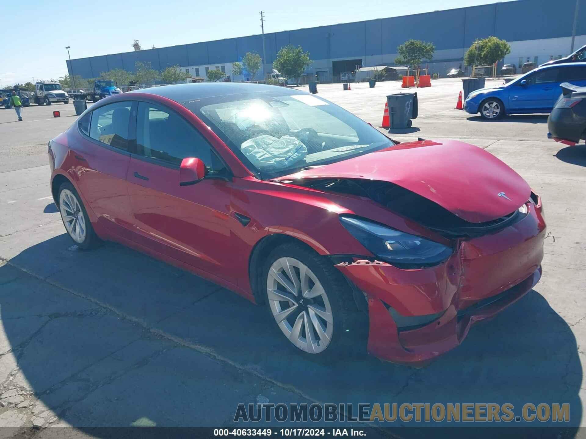 5YJ3E1EA9MF874604 TESLA MODEL 3 2021