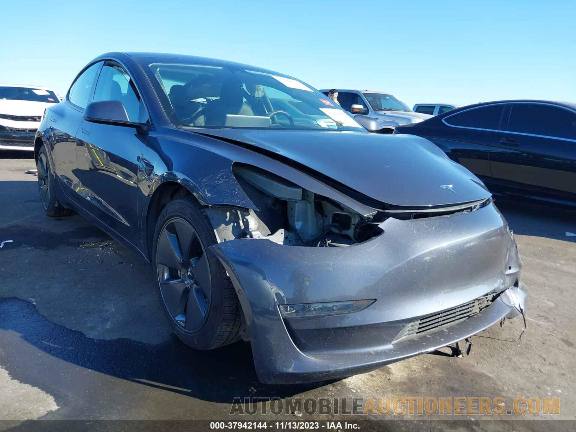 5YJ3E1EA9MF907293 TESLA MODEL 3 2021