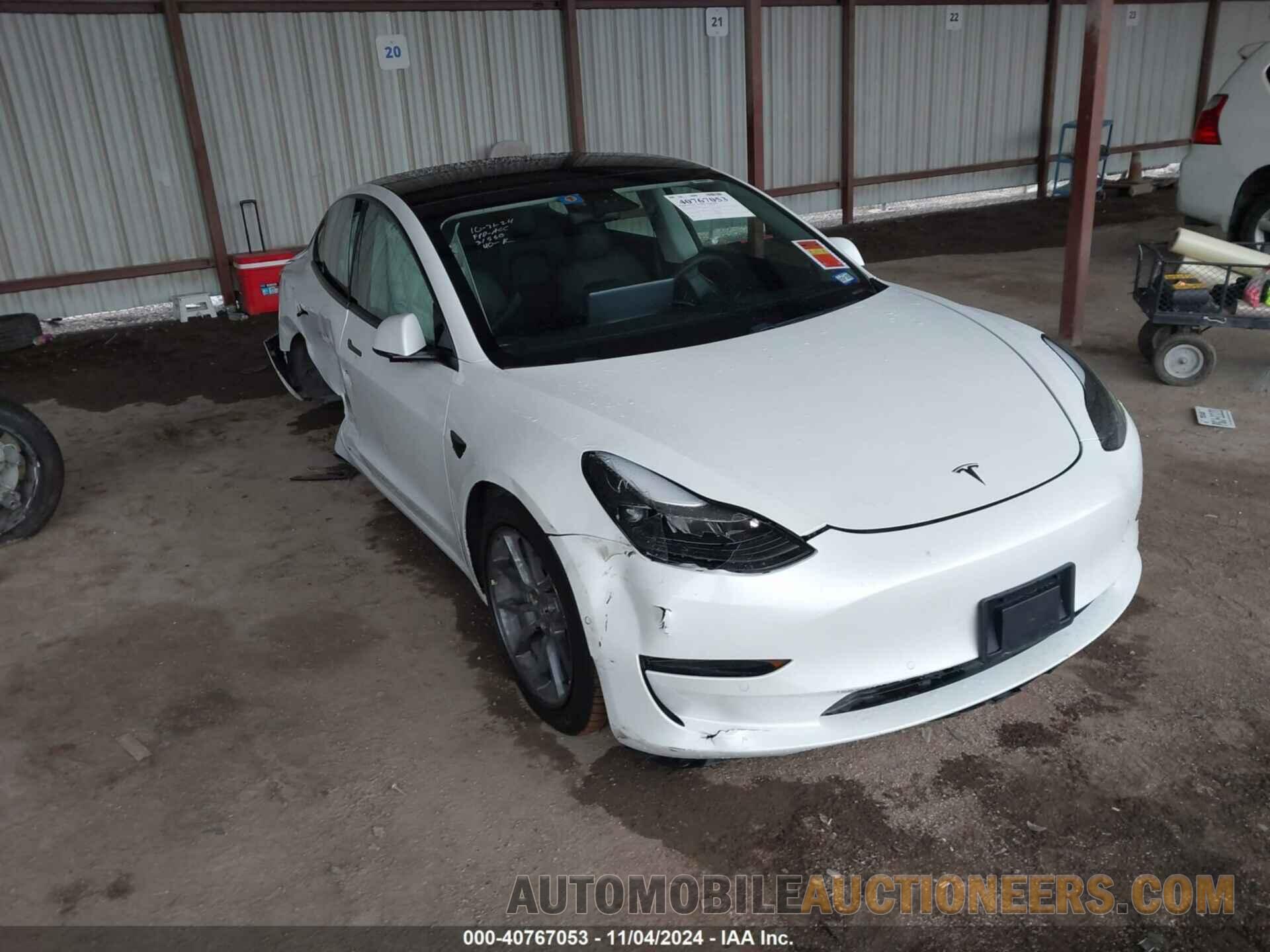 5YJ3E1EA9MF919802 TESLA MODEL 3 2021