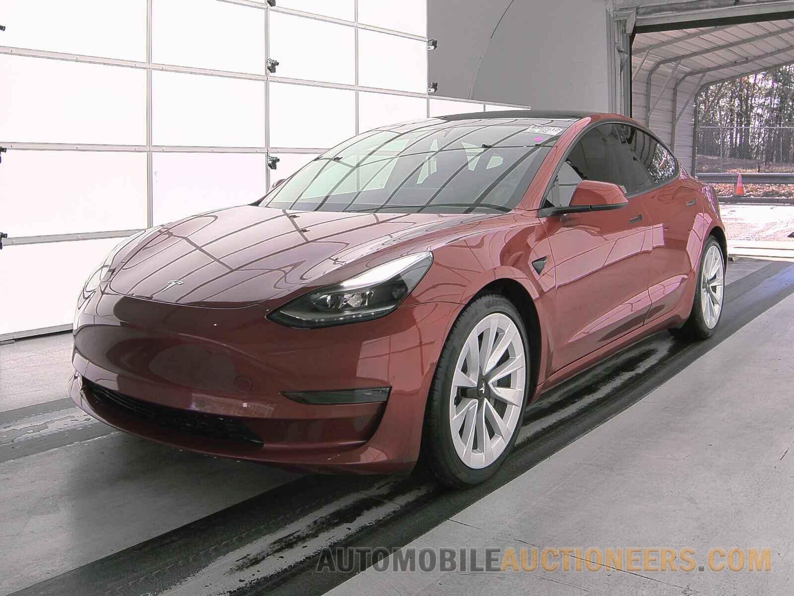 5YJ3E1EA9MF920111 Tesla Model 3 2021