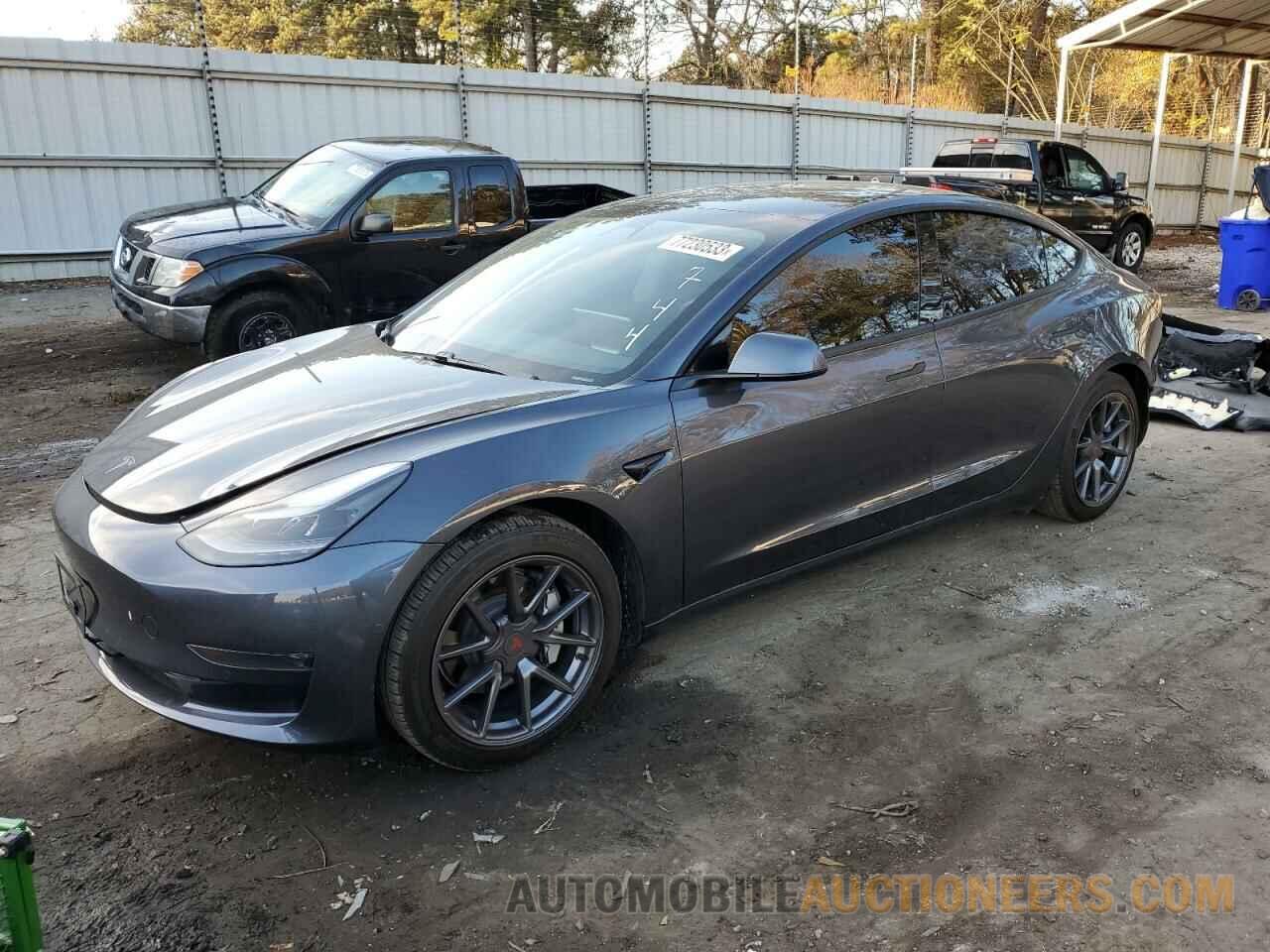 5YJ3E1EA9MF976744 TESLA MODEL 3 2021