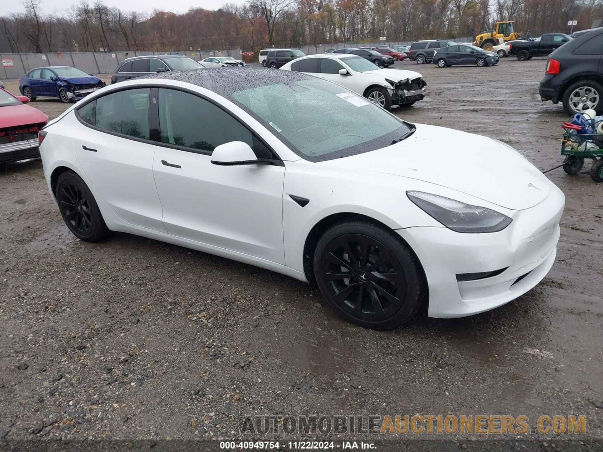 5YJ3E1EA9MF982687 TESLA MODEL 3 2021