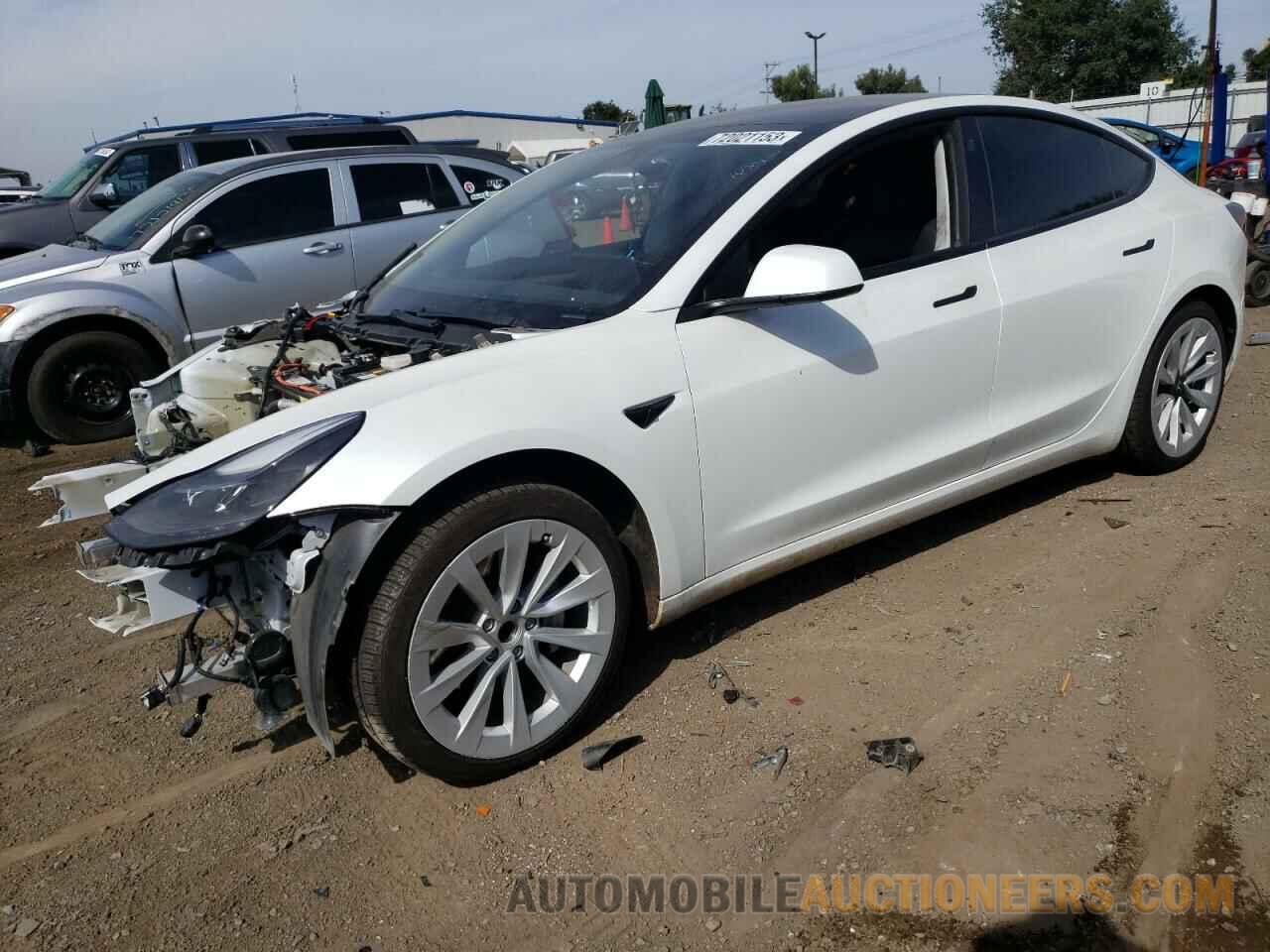 5YJ3E1EA9MF987792 TESLA MODEL 3 2021