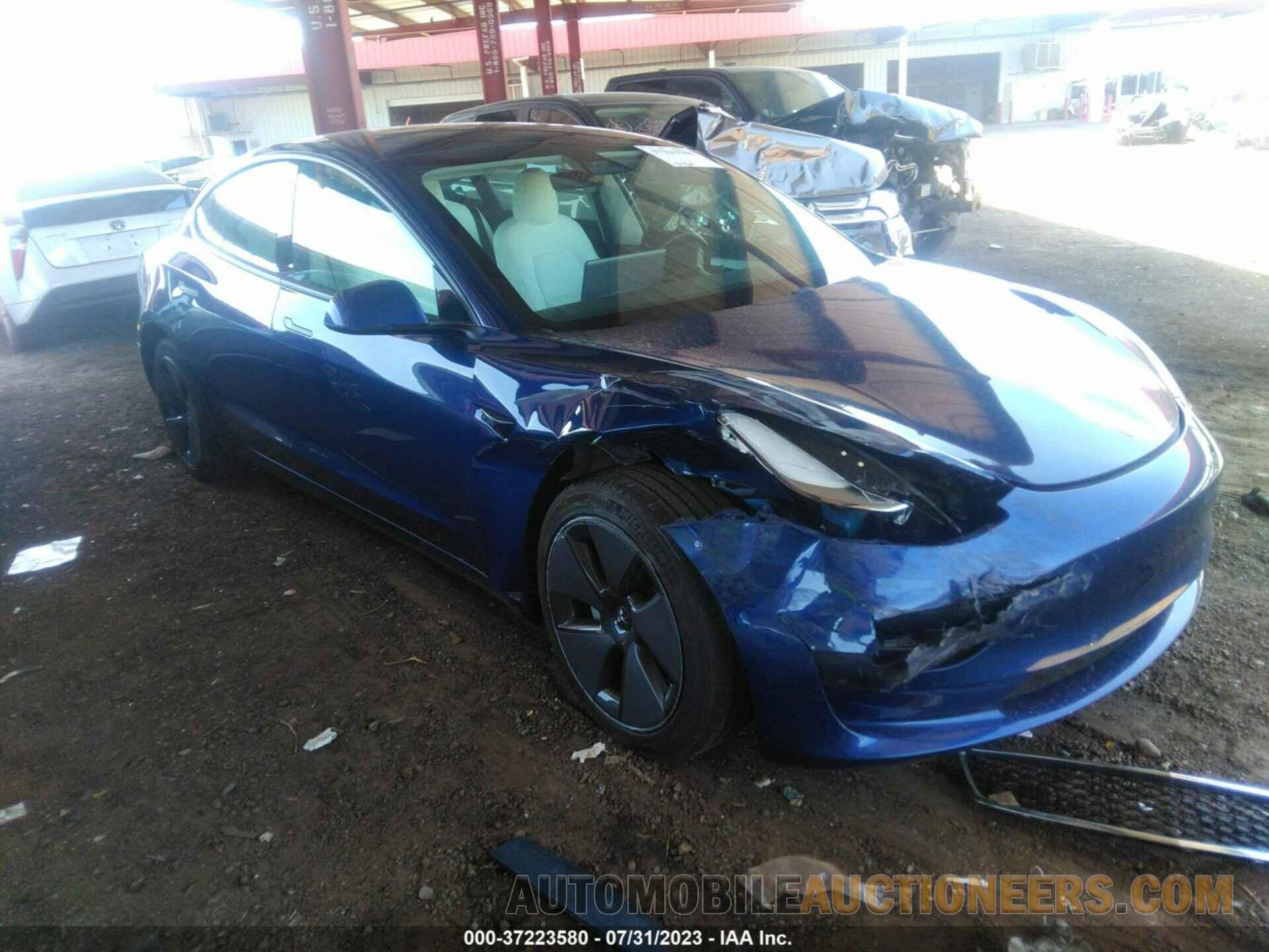 5YJ3E1EA9MF989560 TESLA MODEL 3 2021