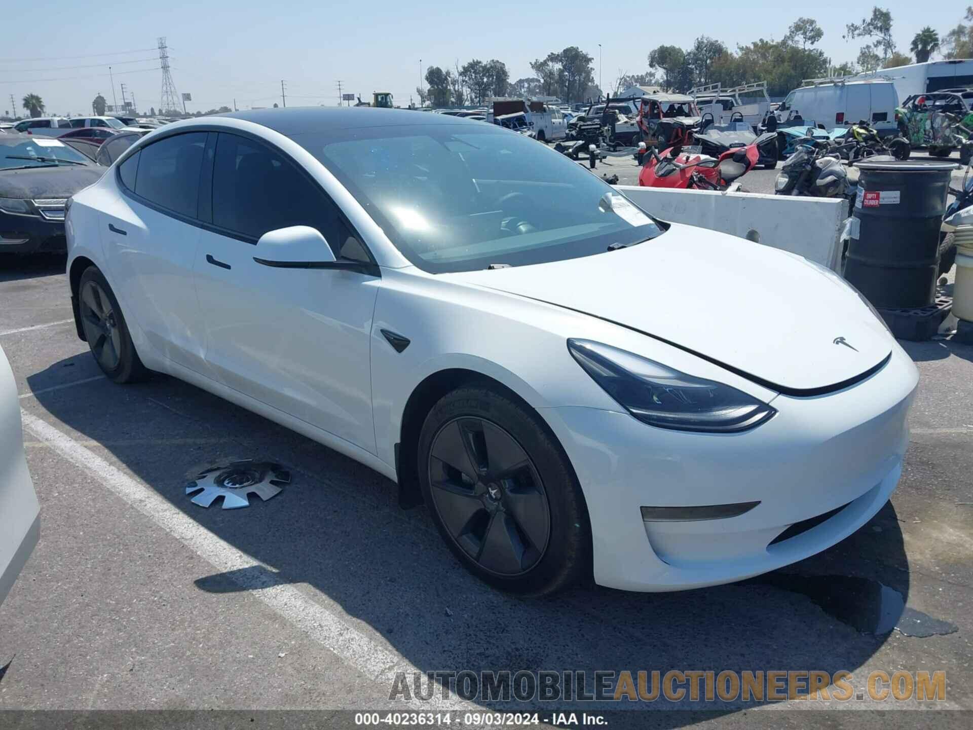 5YJ3E1EA9MF991177 TESLA MODEL 3 2021