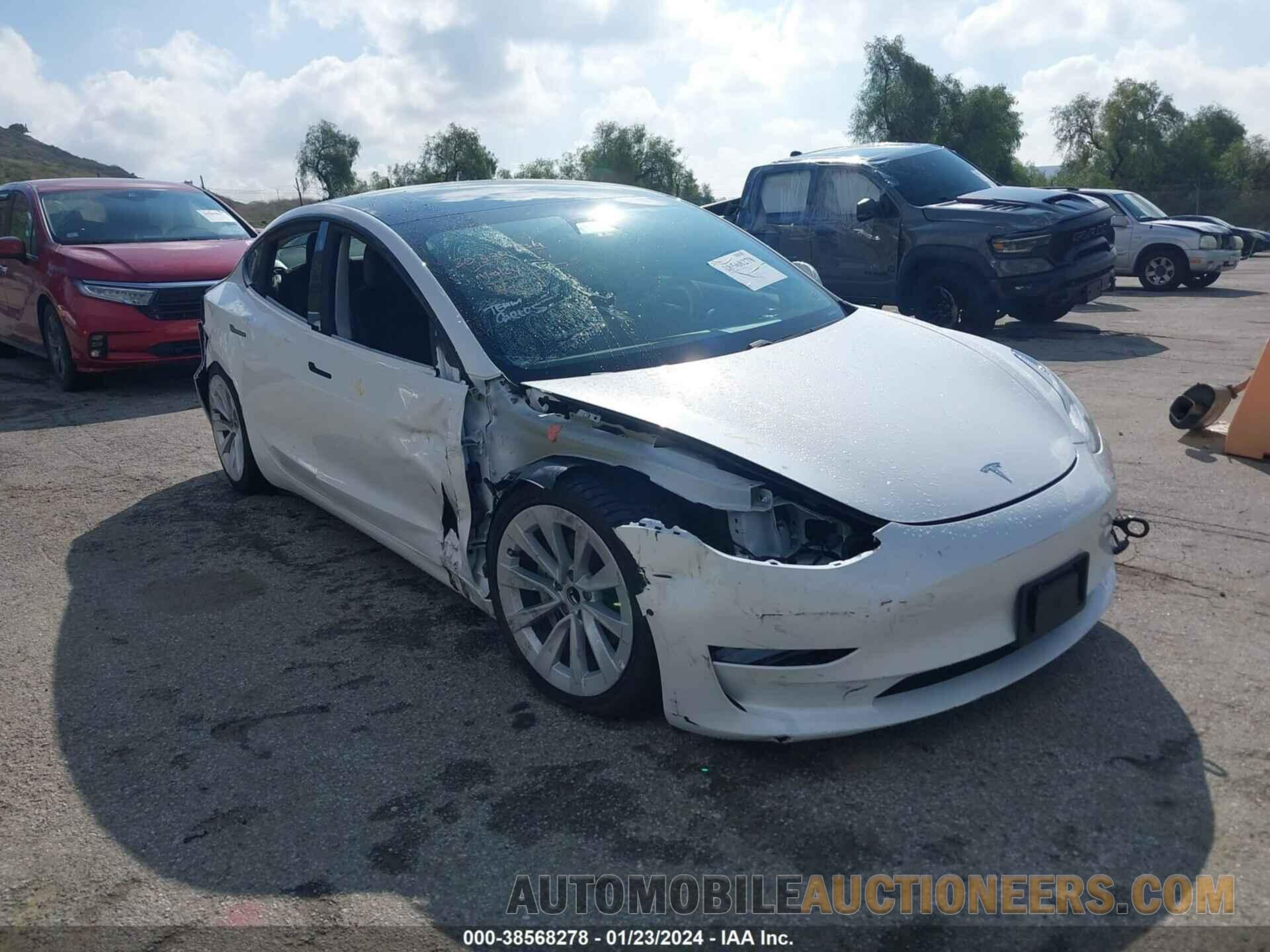 5YJ3E1EA9MF991552 TESLA MODEL 3 2021