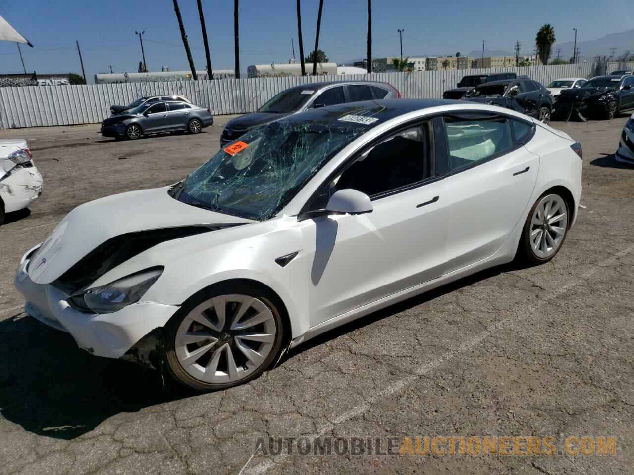 5YJ3E1EA9NF143236 TESLA MODEL 3 2022