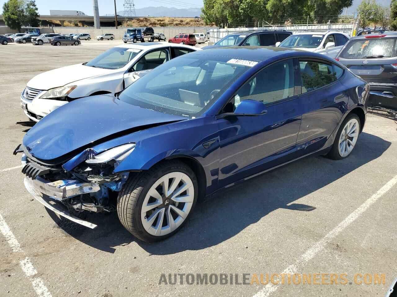 5YJ3E1EA9NF144919 TESLA MODEL 3 2022