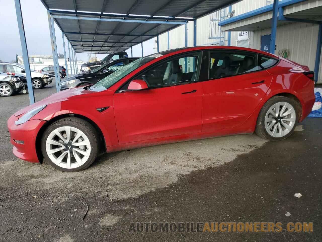 5YJ3E1EA9NF145150 TESLA MODEL 3 2022