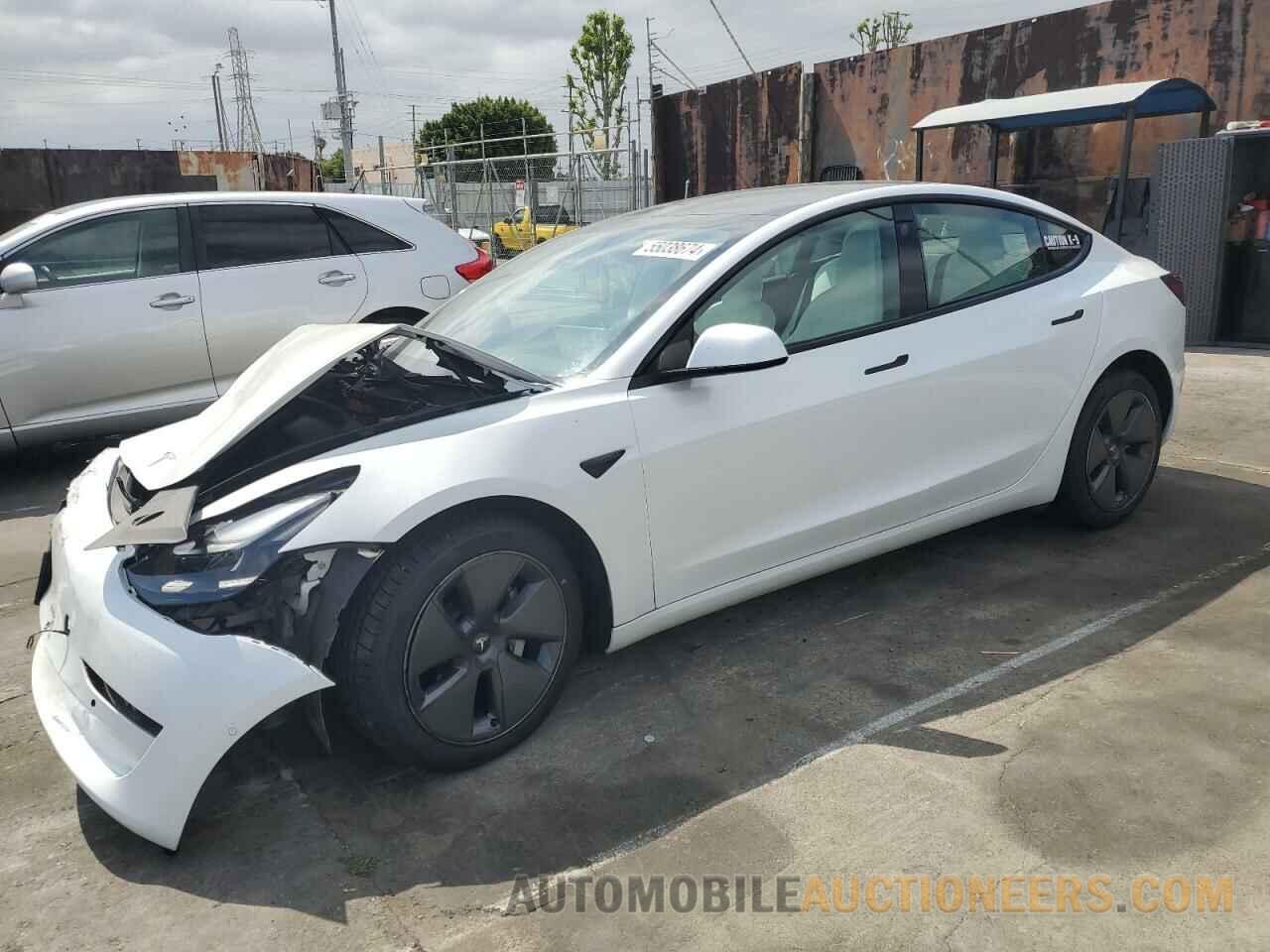 5YJ3E1EA9NF147626 TESLA MODEL 3 2022