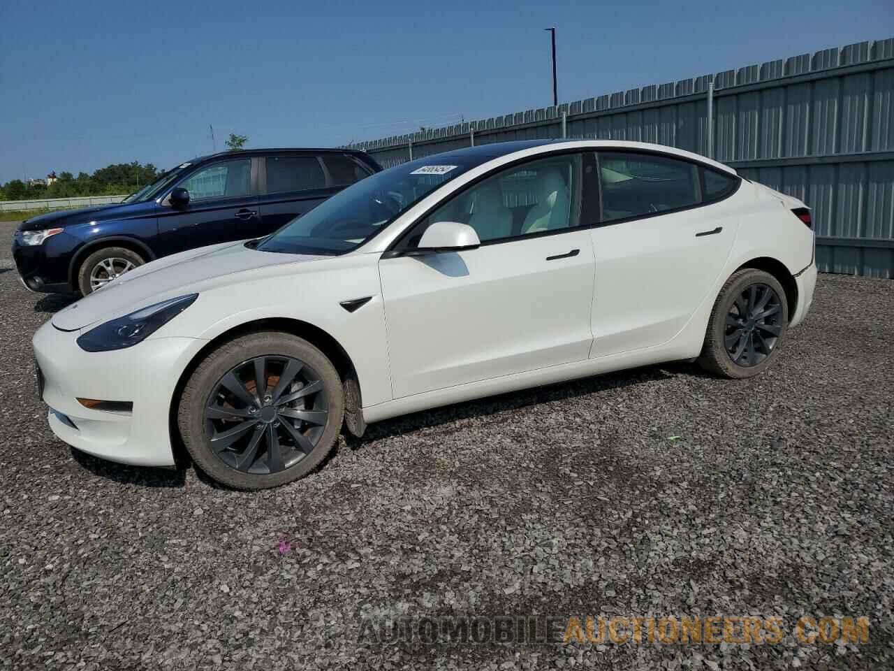 5YJ3E1EA9NF168668 TESLA MODEL 3 2022