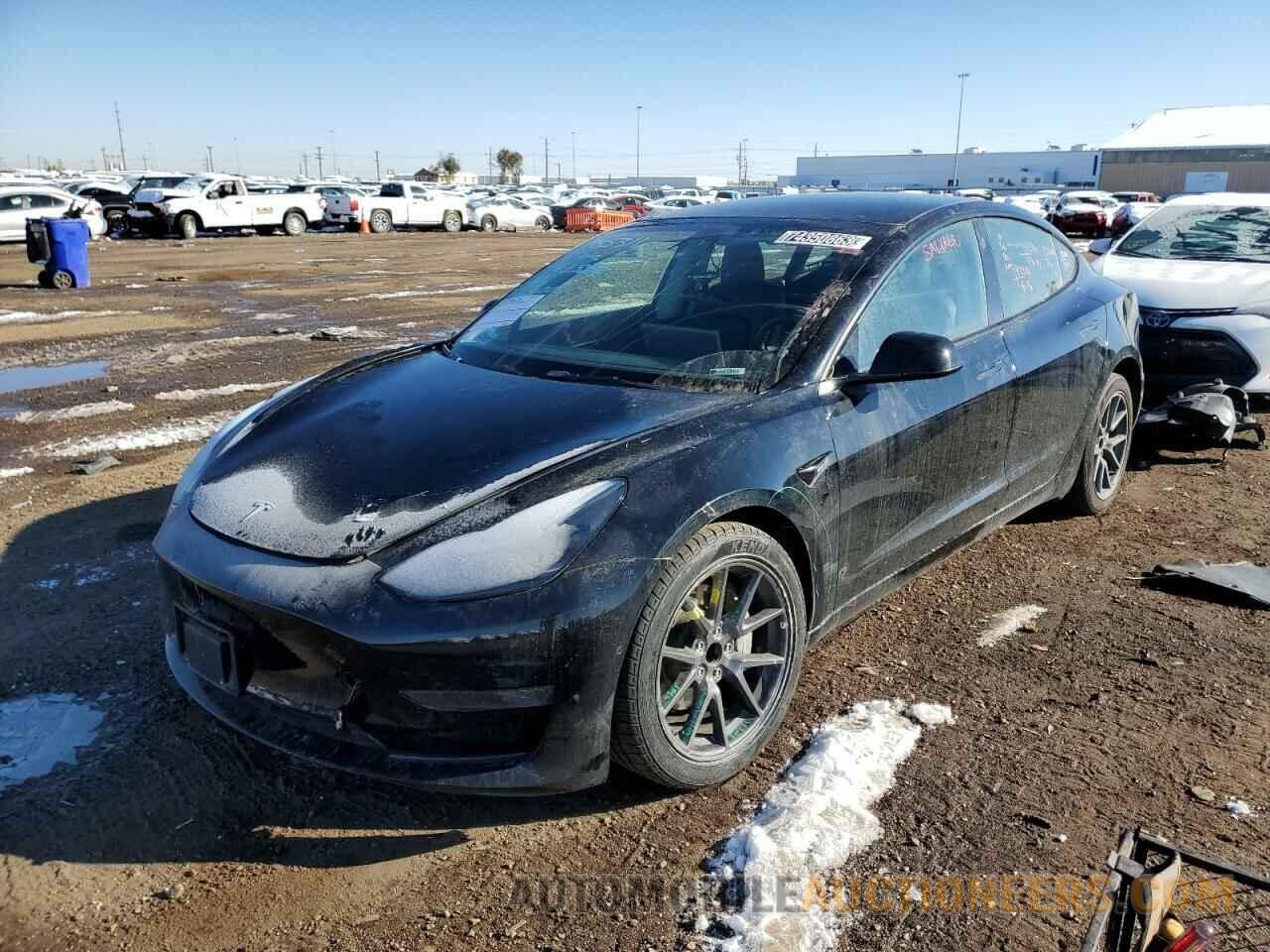 5YJ3E1EA9NF185311 TESLA MODEL 3 2022