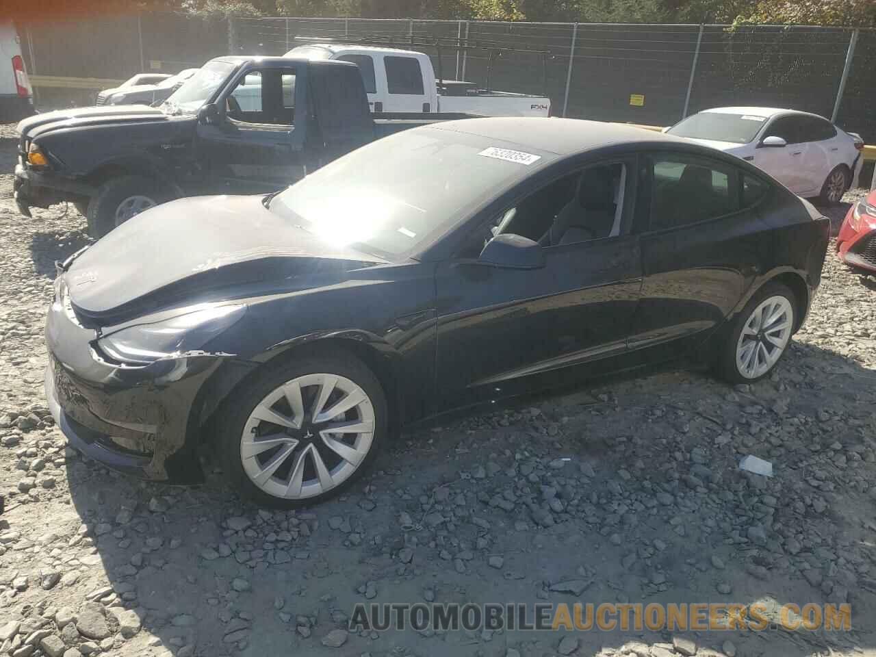 5YJ3E1EA9NF187575 TESLA MODEL 3 2022