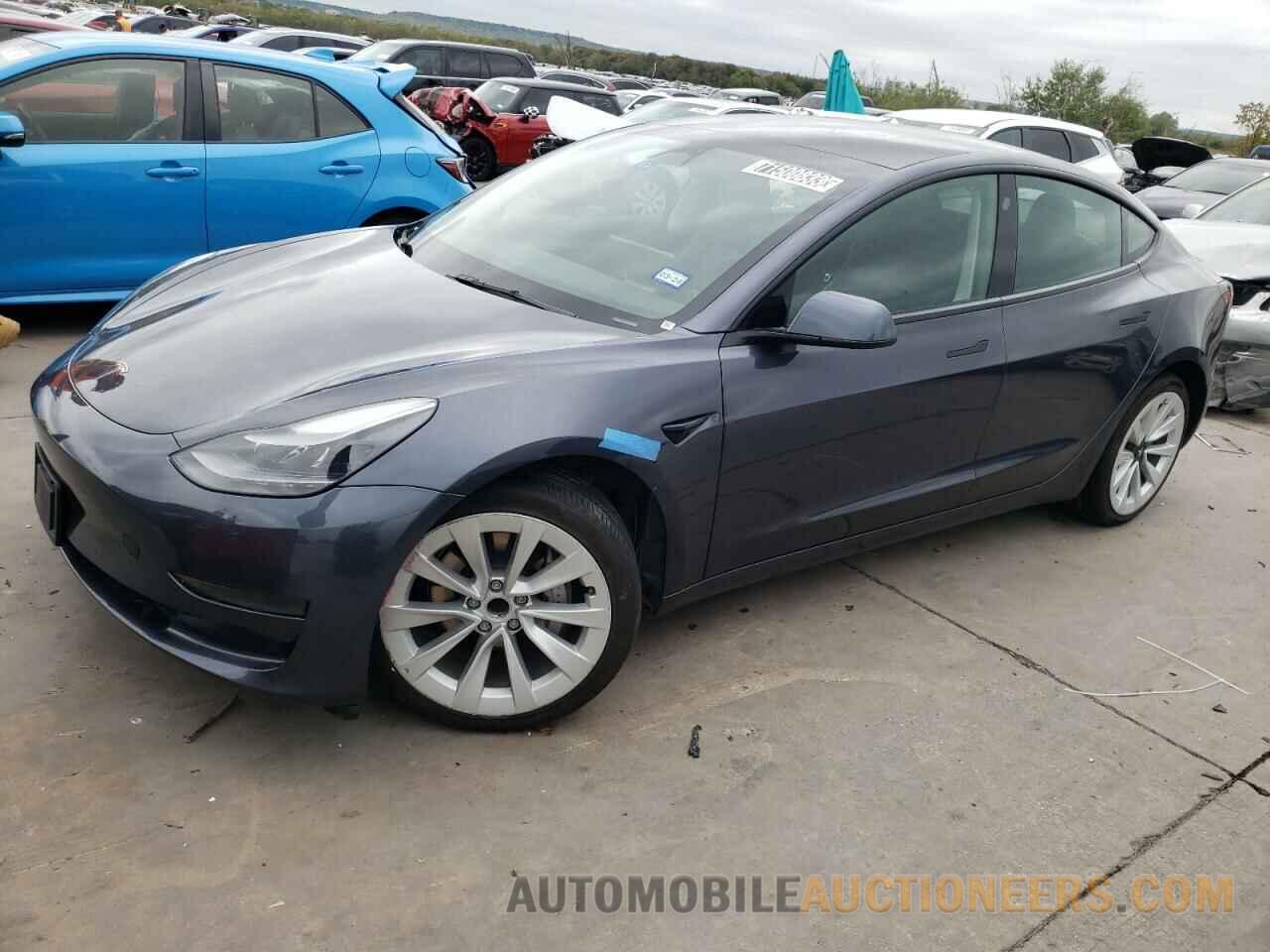 5YJ3E1EA9NF188354 TESLA MODEL 3 2022