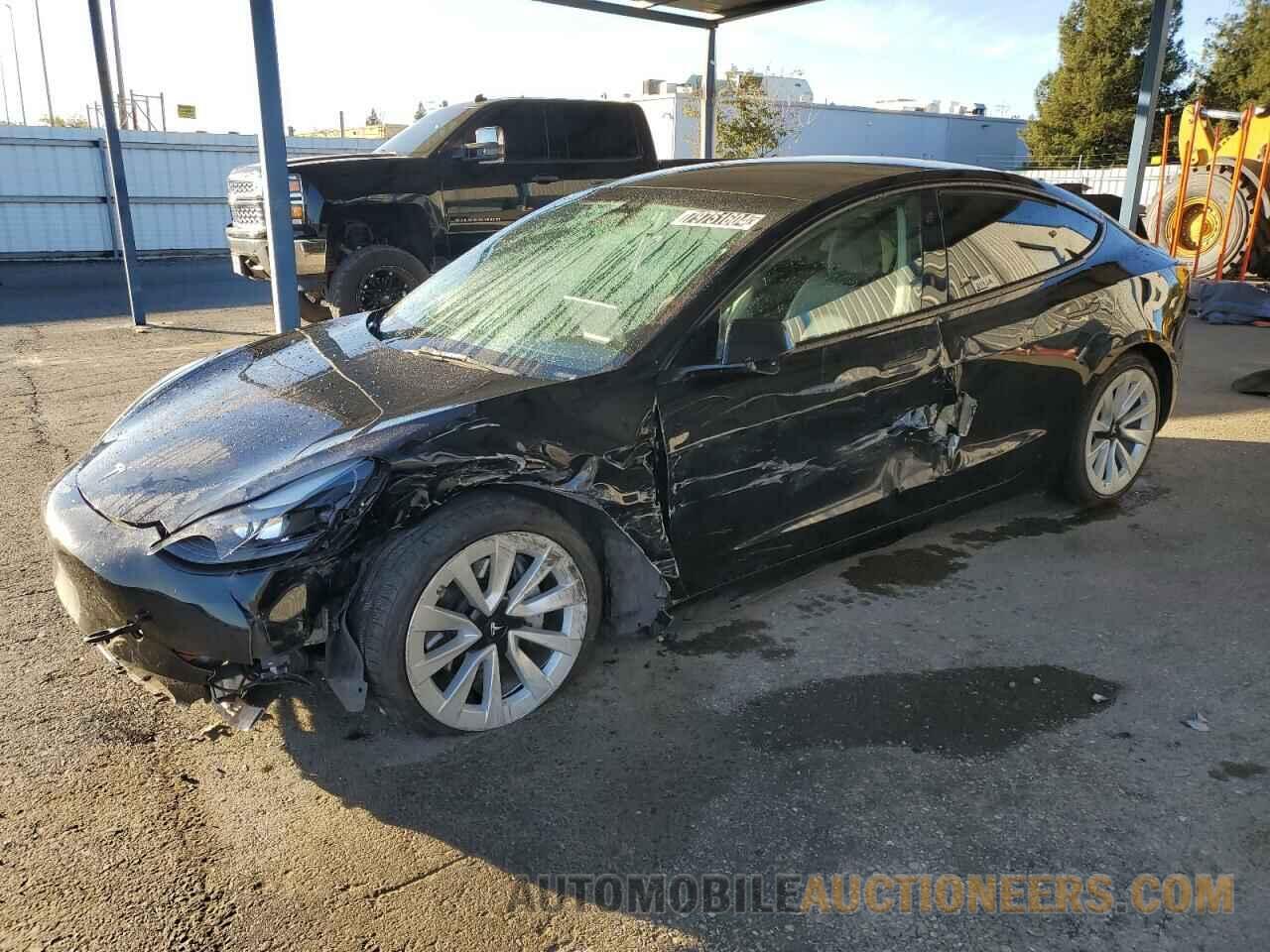 5YJ3E1EA9NF188631 TESLA MODEL 3 2022