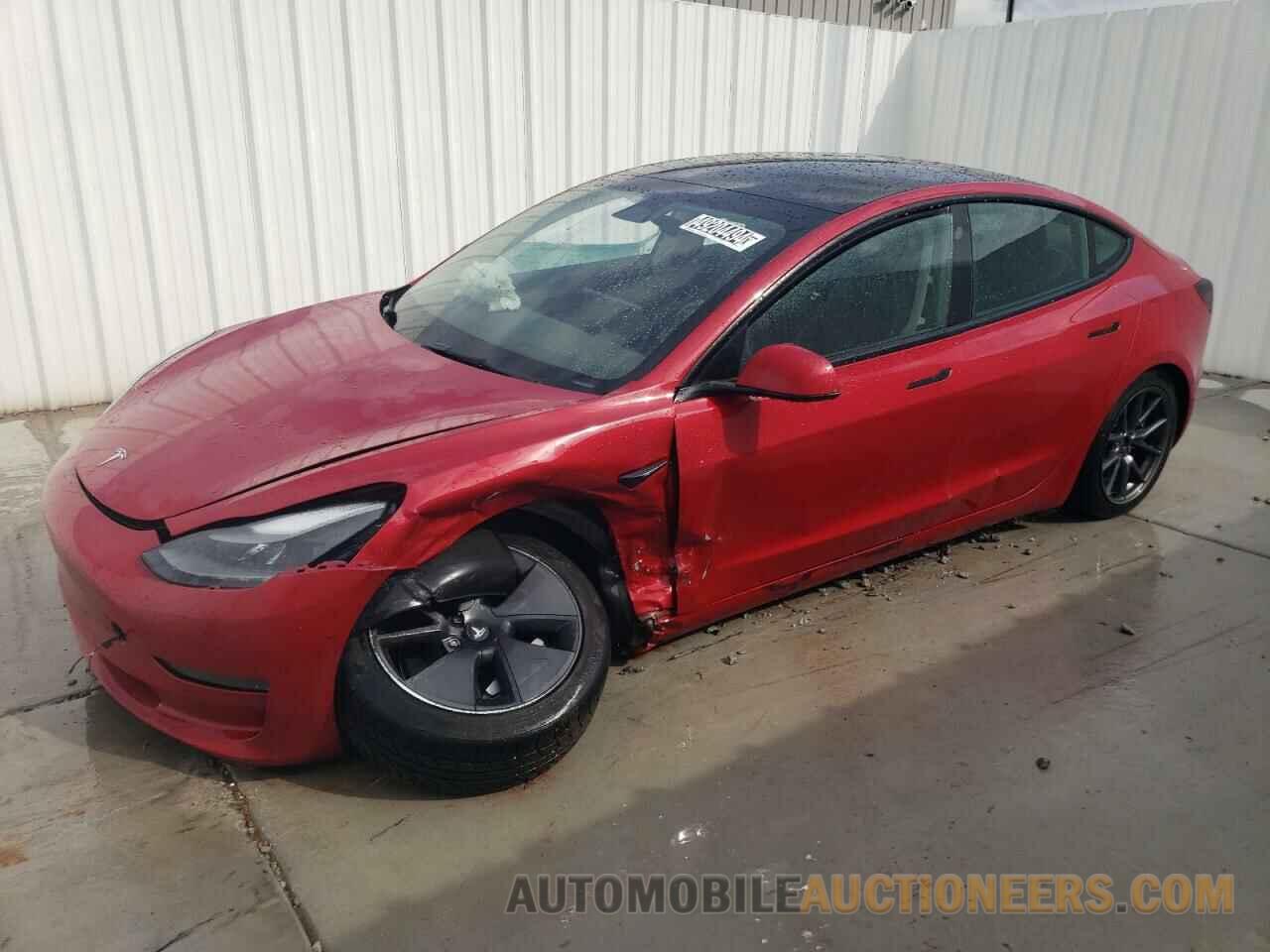 5YJ3E1EA9NF191917 TESLA MODEL 3 2022