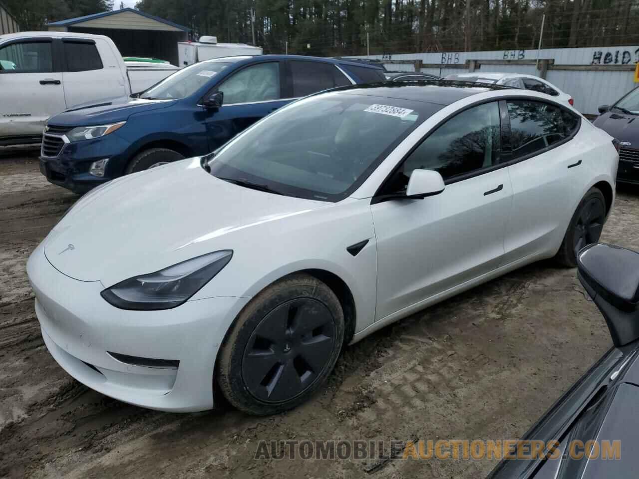 5YJ3E1EA9NF206514 TESLA MODEL 3 2022