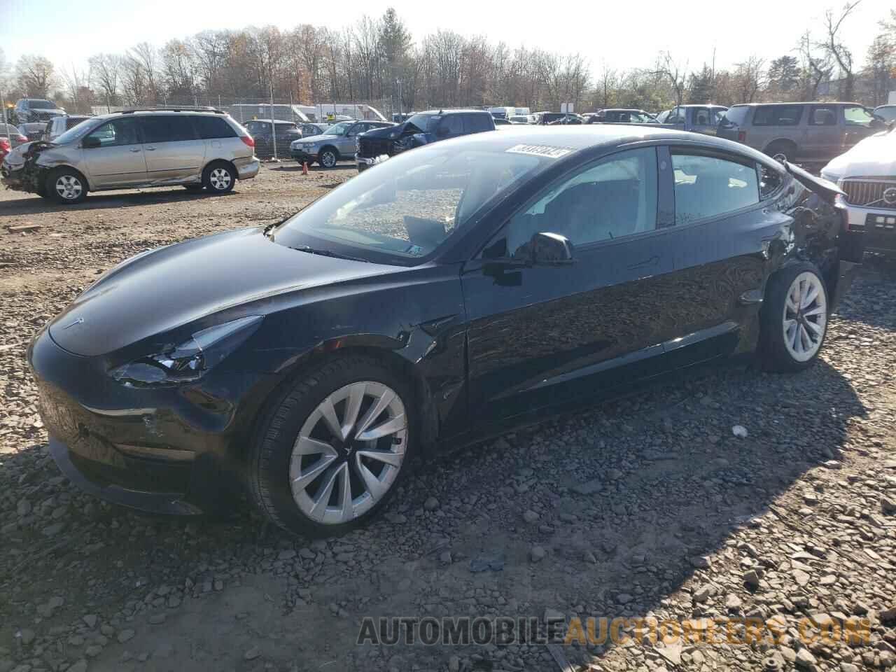 5YJ3E1EA9NF285649 TESLA MODEL 3 2022