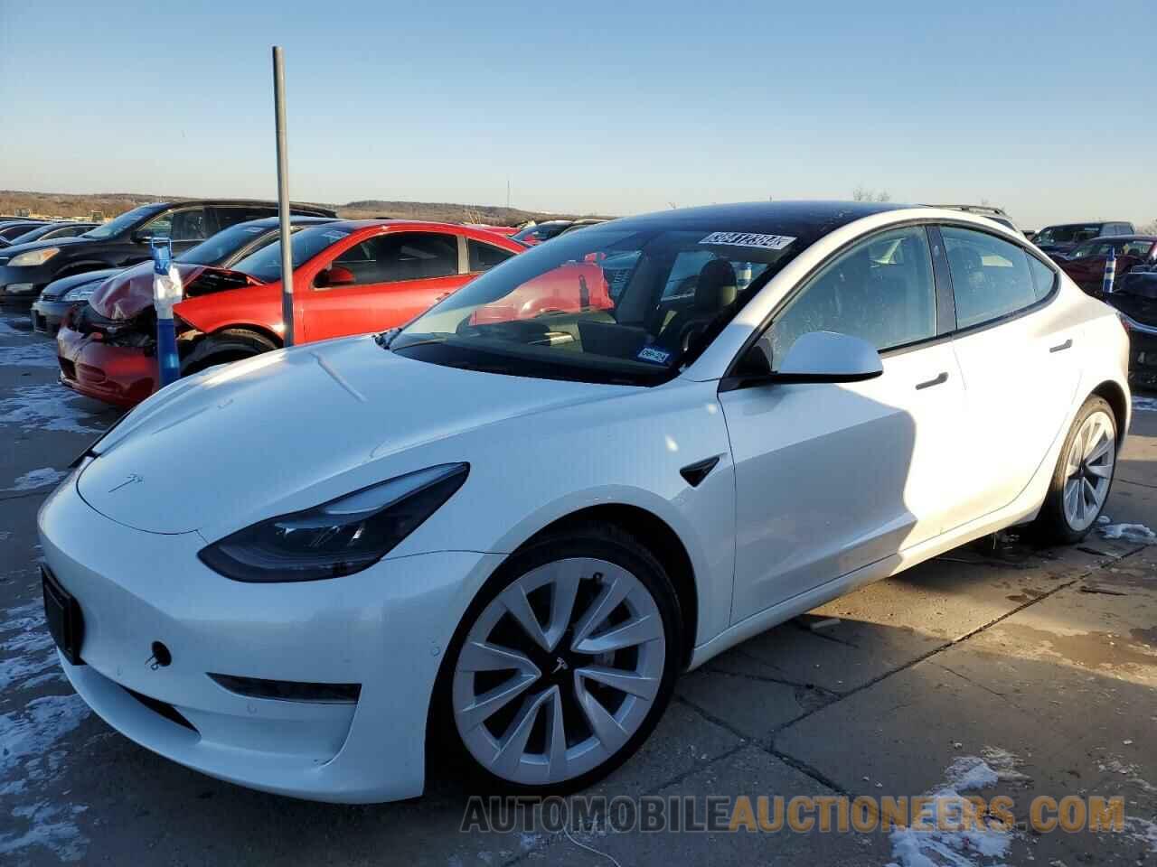 5YJ3E1EA9NF286865 TESLA MODEL 3 2022