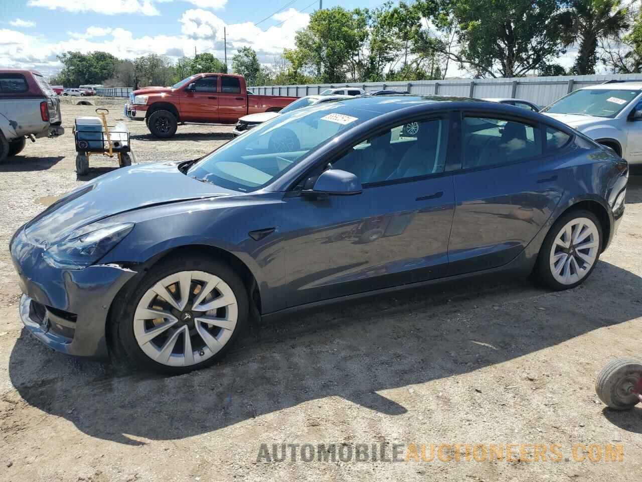 5YJ3E1EA9NF288664 TESLA MODEL 3 2022