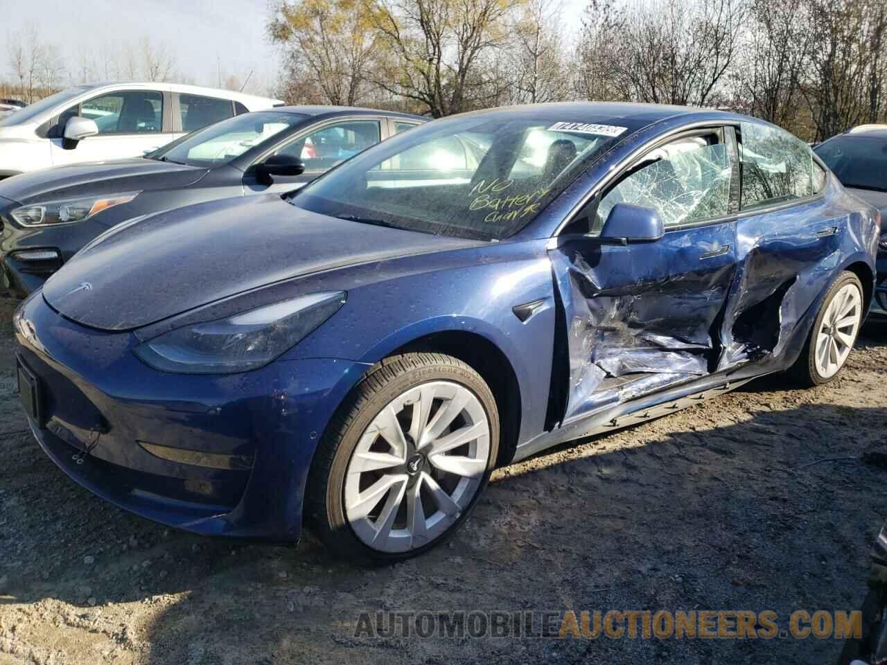 5YJ3E1EA9NF288728 TESLA MODEL 3 2022