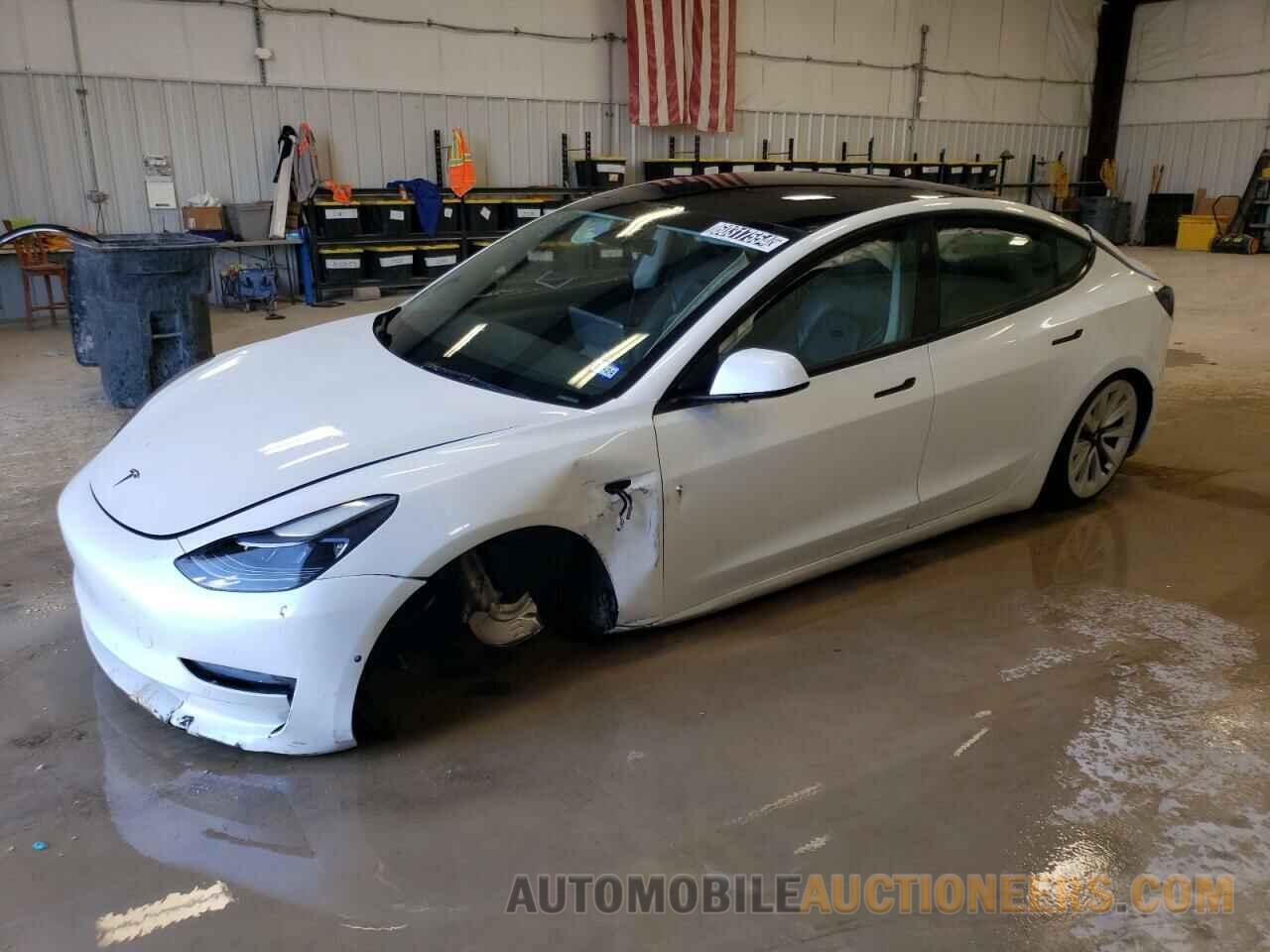 5YJ3E1EA9NF289491 TESLA MODEL 3 2022