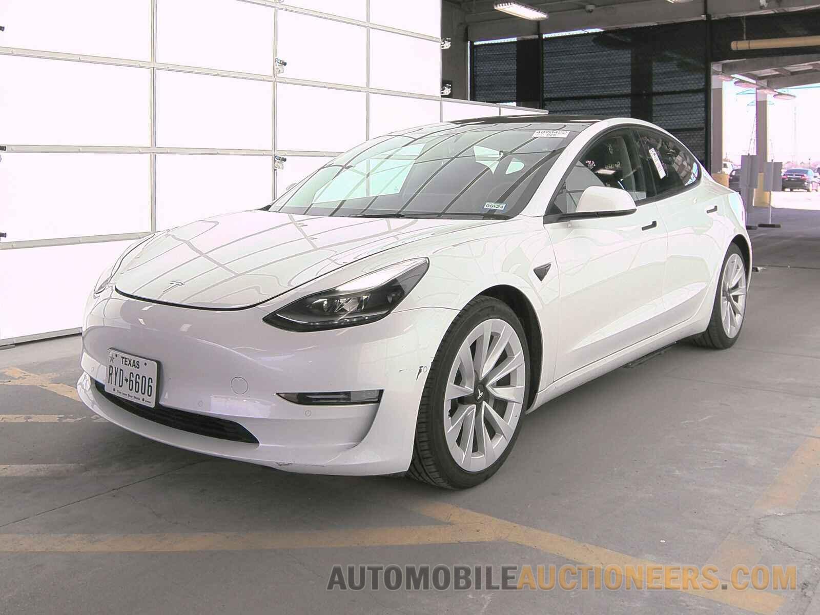 5YJ3E1EA9NF289863 Tesla Model 3 2022