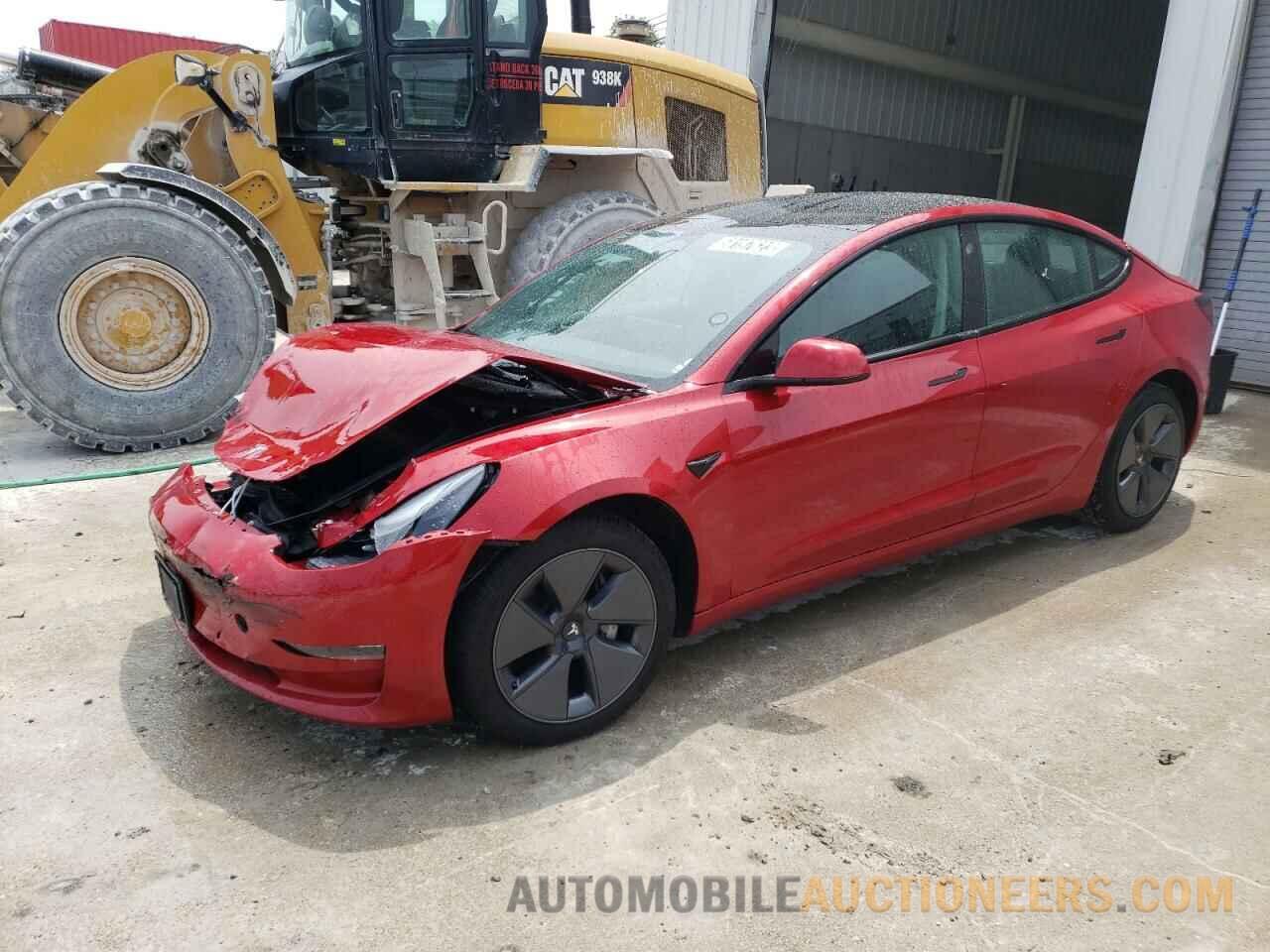 5YJ3E1EA9NF290849 TESLA MODEL 3 2022