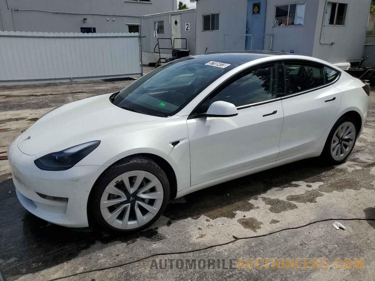 5YJ3E1EA9NF291080 TESLA MODEL 3 2022