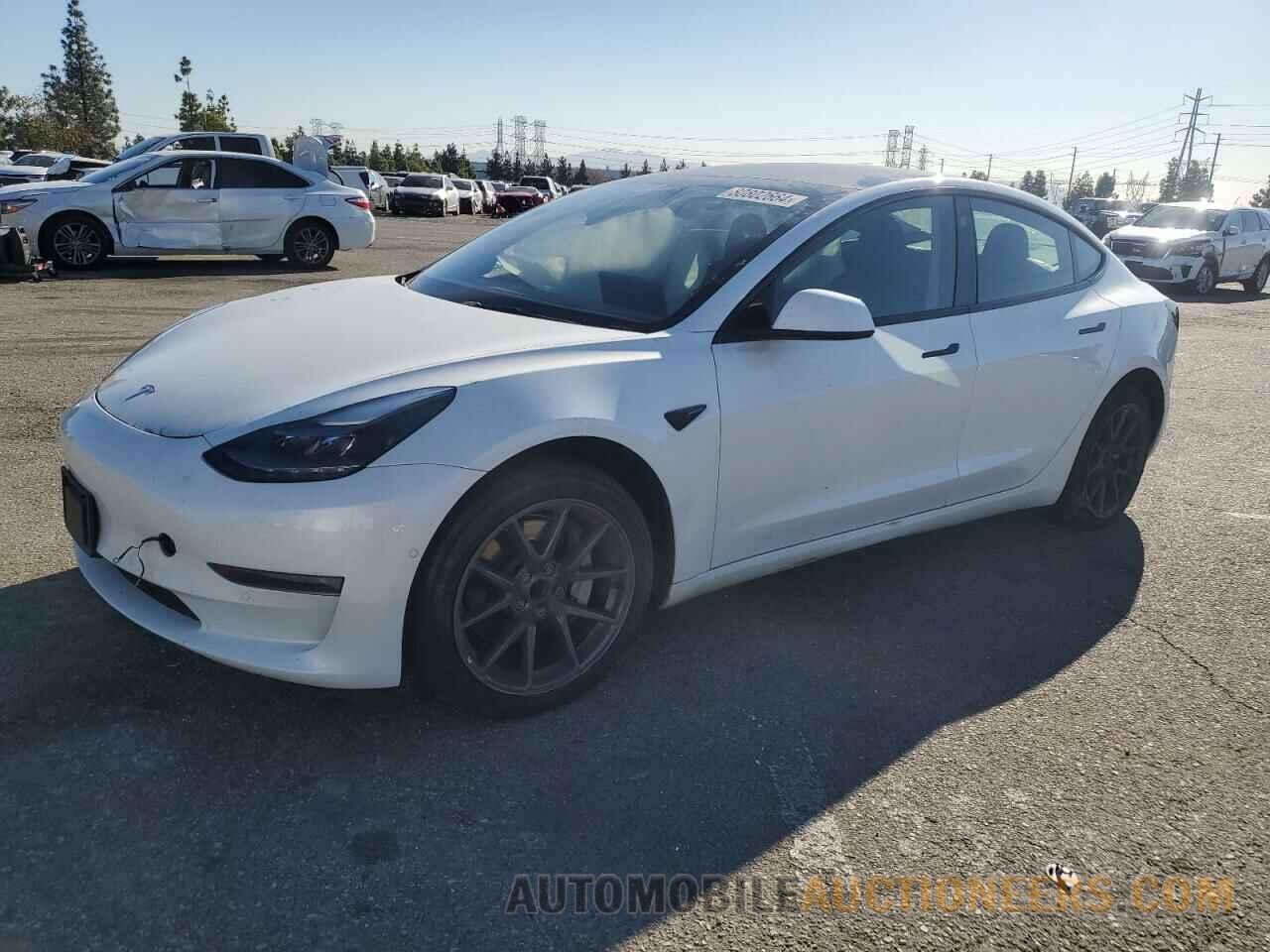 5YJ3E1EA9NF329634 TESLA MODEL 3 2022