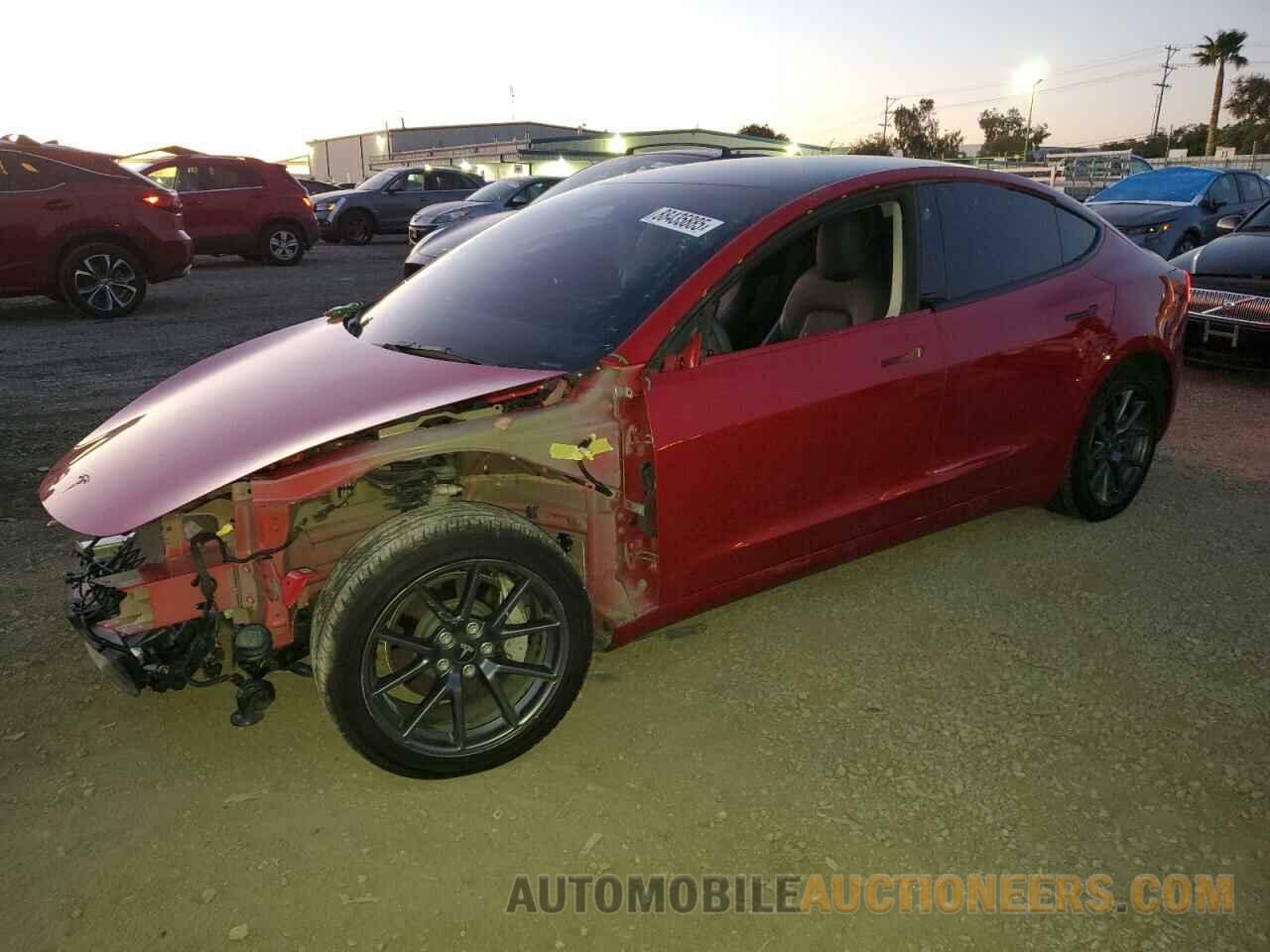 5YJ3E1EA9NF336891 TESLA MODEL 3 2022