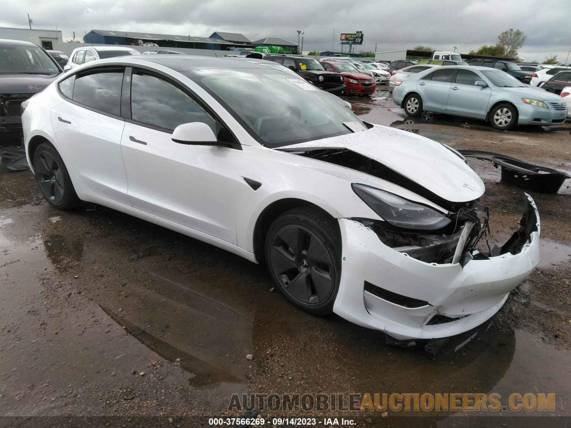 5YJ3E1EA9NF347518 TESLA MODEL 3 2022