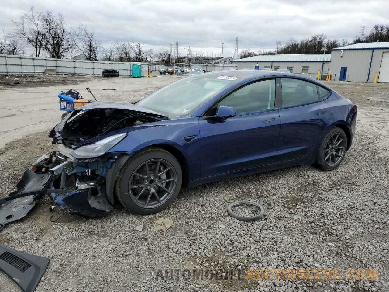 5YJ3E1EA9NF353304 TESLA MODEL 3 2022