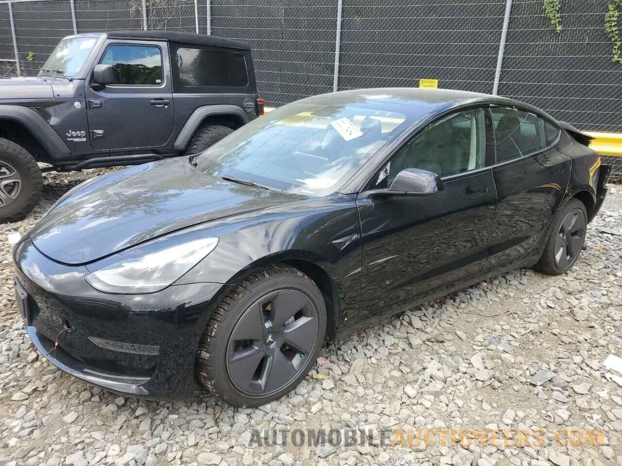 5YJ3E1EA9NF355621 TESLA MODEL 3 2022