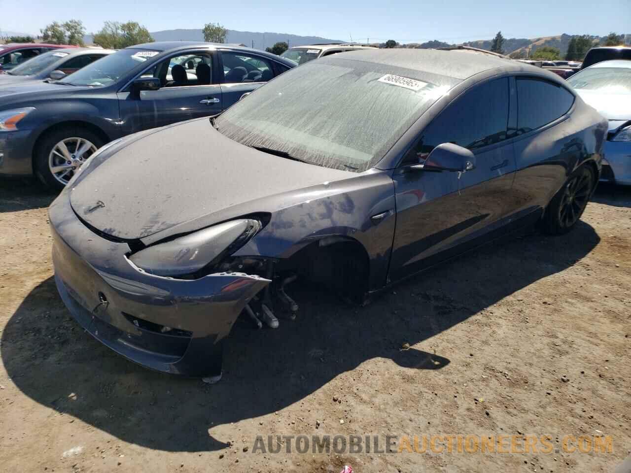 5YJ3E1EA9NF361113 TESLA MODEL 3 2022