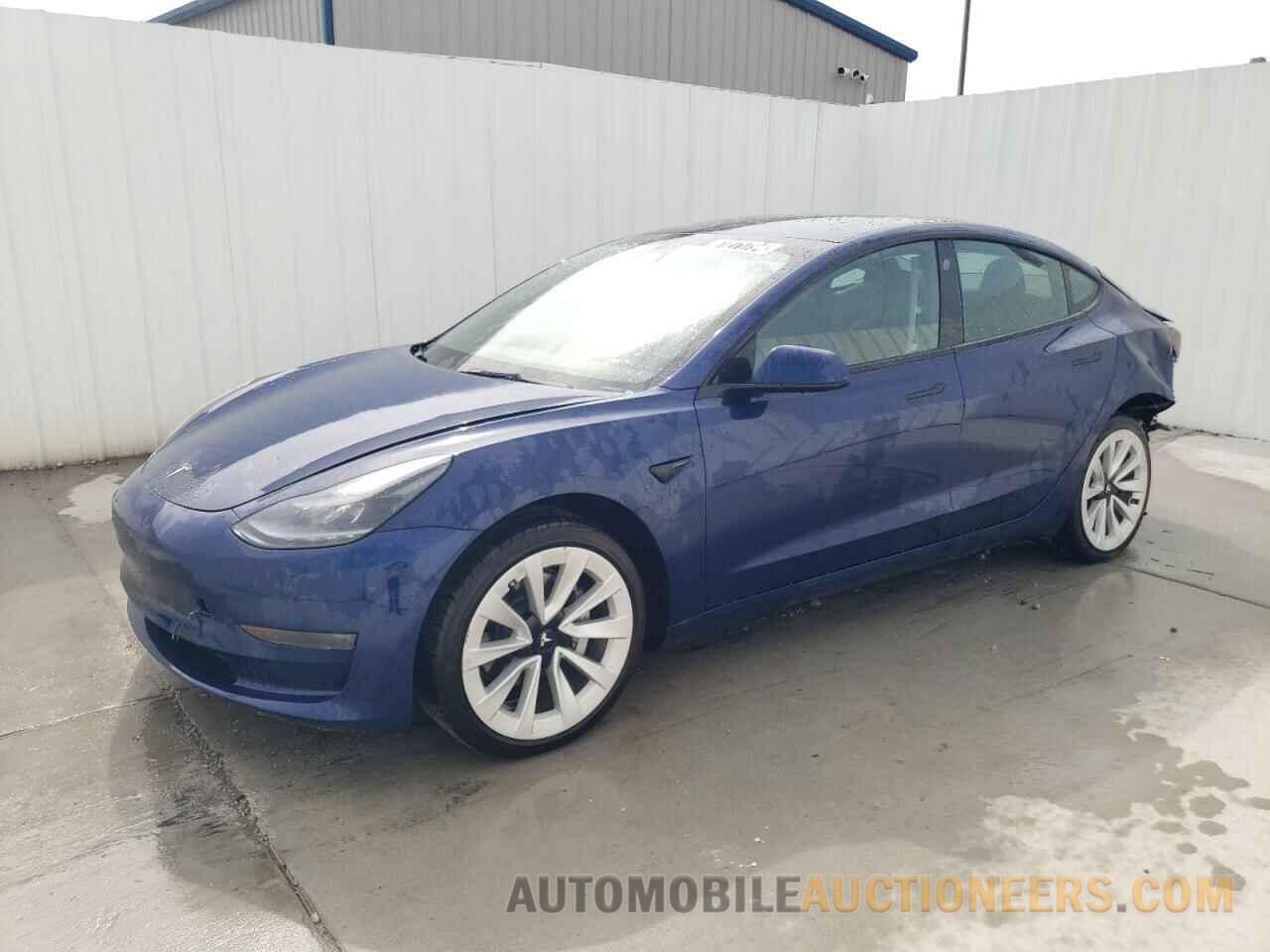 5YJ3E1EA9NF368692 TESLA MODEL 3 2022