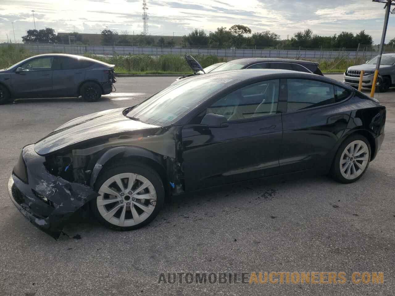 5YJ3E1EA9NF369051 TESLA MODEL 3 2022