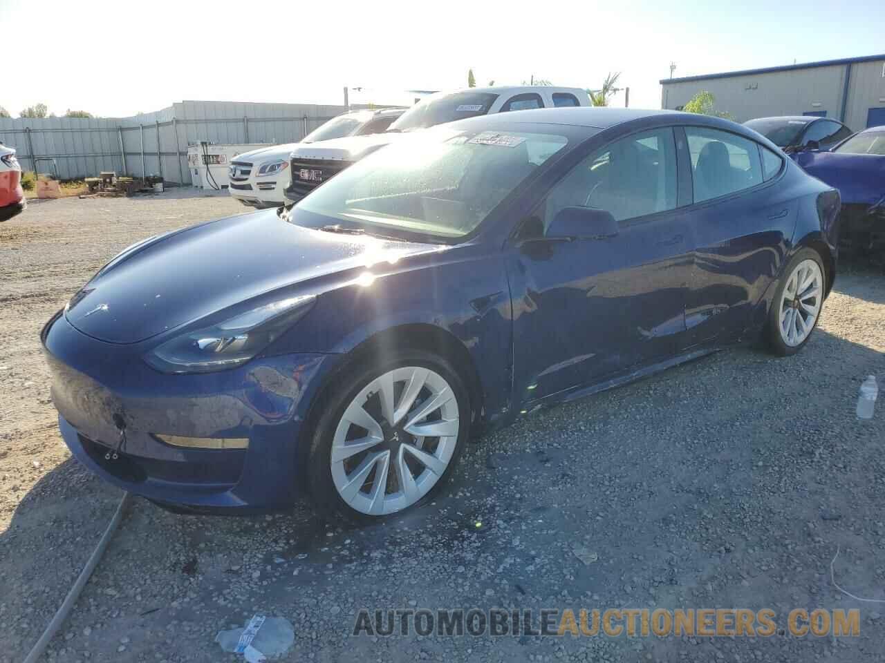 5YJ3E1EA9NF369857 TESLA MODEL 3 2022