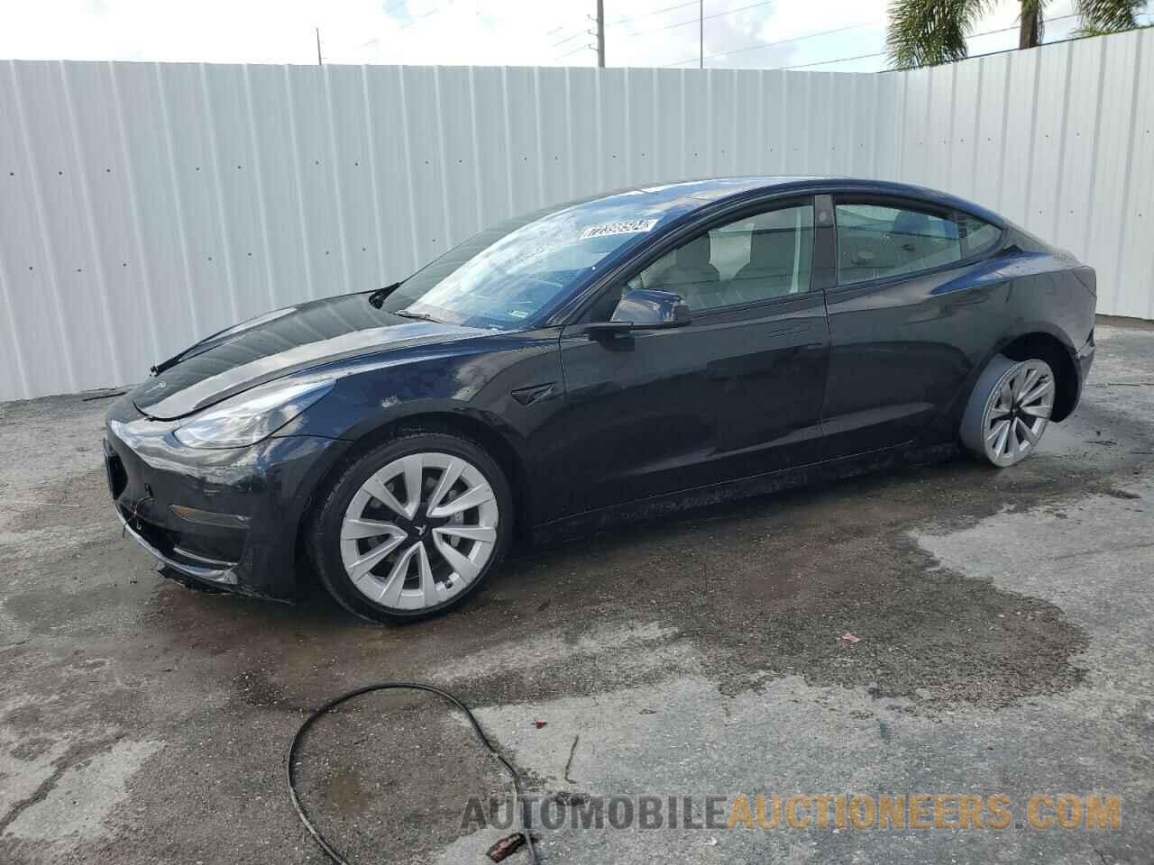 5YJ3E1EA9NF370006 TESLA MODEL 3 2022