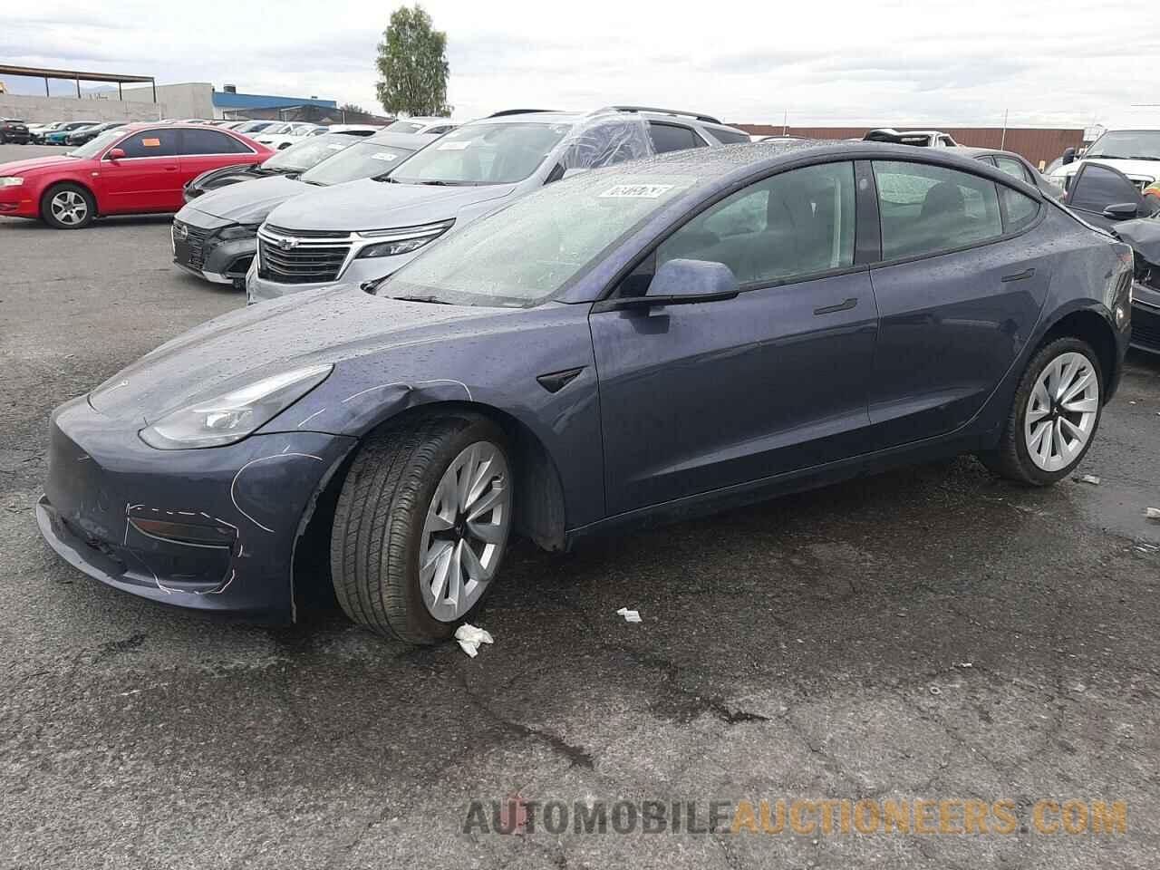 5YJ3E1EA9NF370037 TESLA MODEL 3 2022