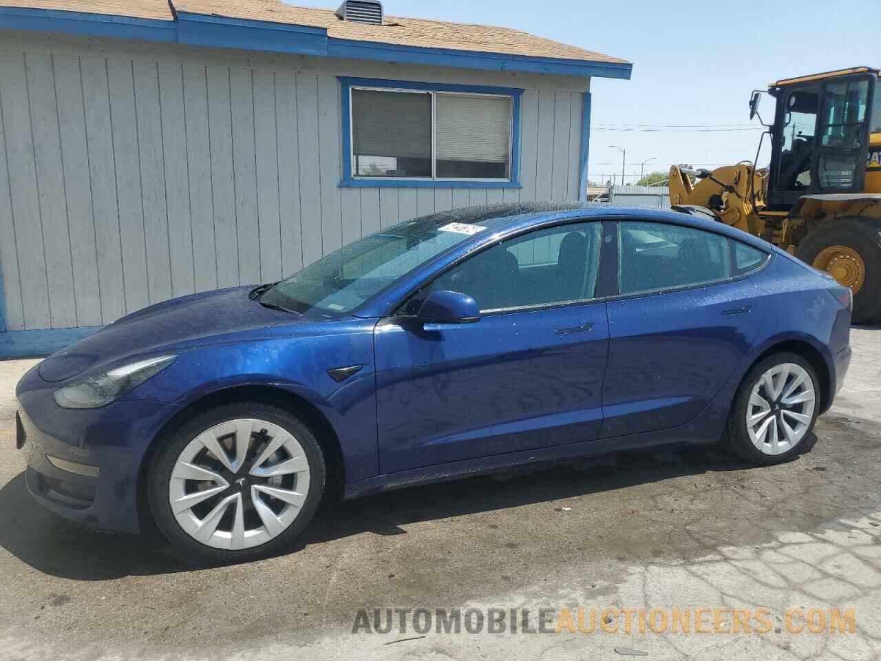 5YJ3E1EA9NF370460 TESLA MODEL 3 2022