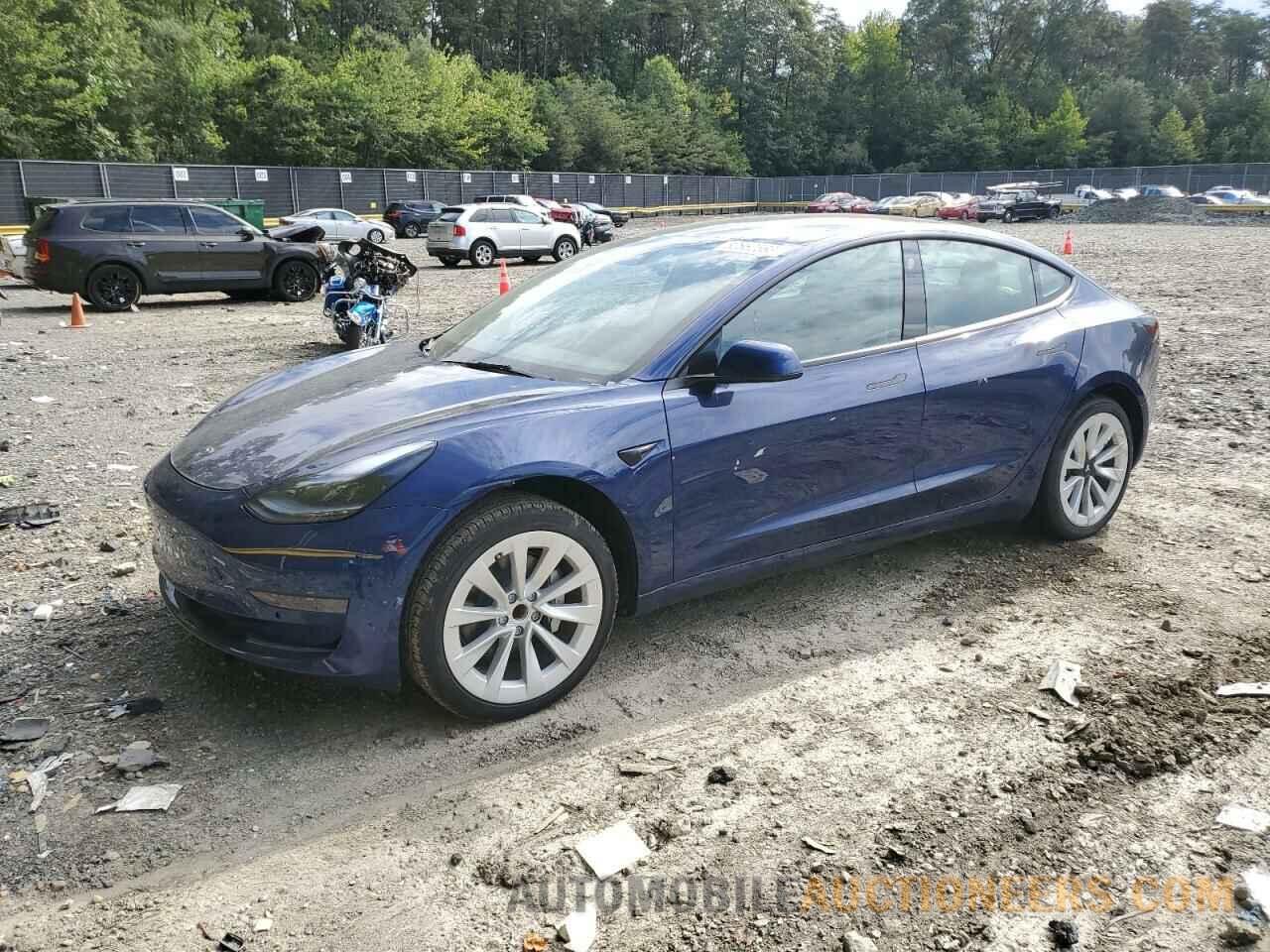 5YJ3E1EA9NF370779 TESLA MODEL 3 2022