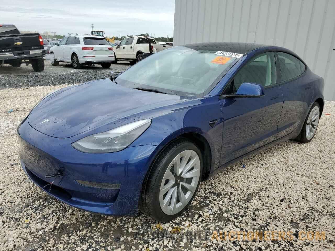 5YJ3E1EA9NF371091 TESLA MODEL 3 2022