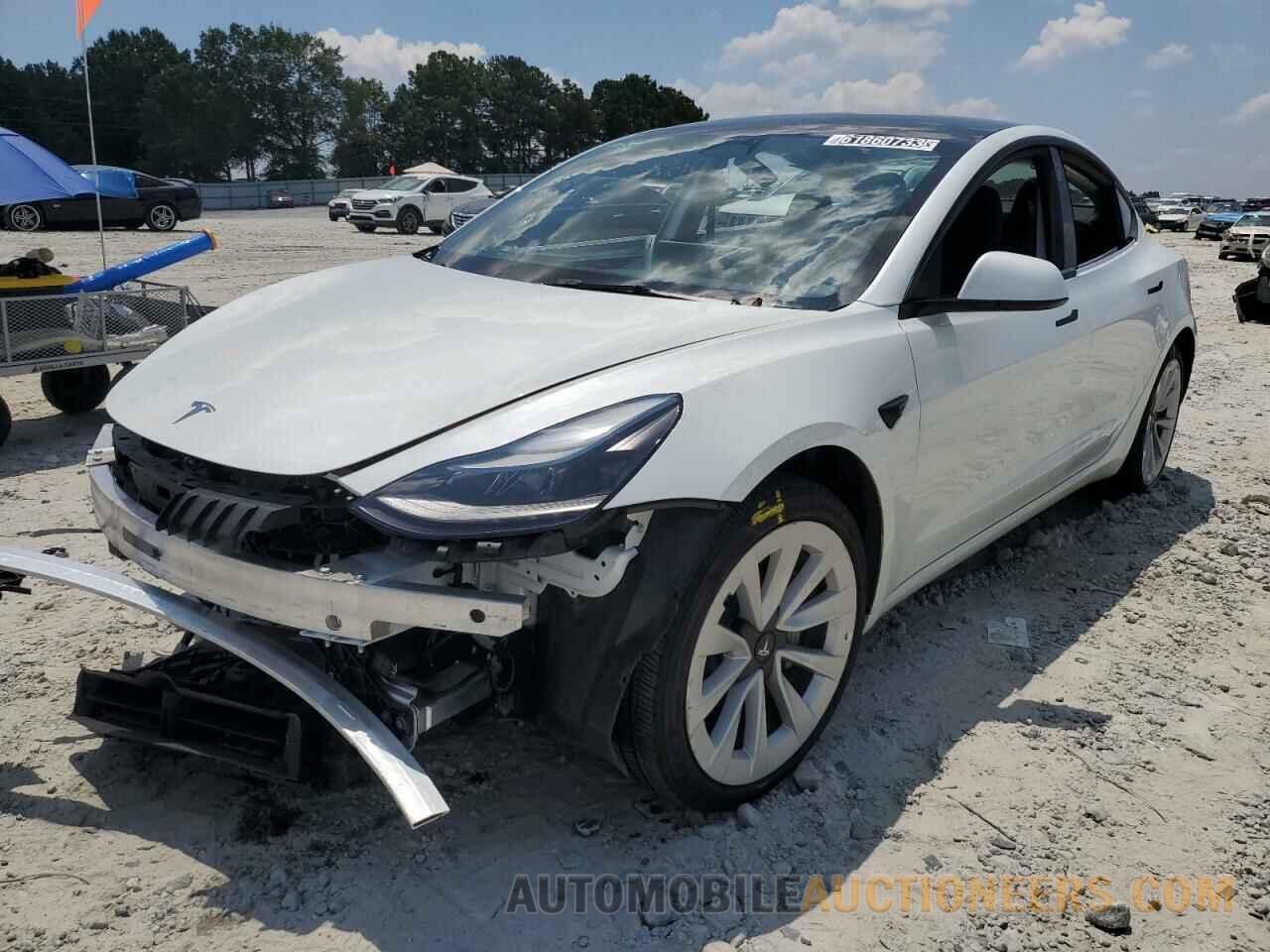 5YJ3E1EA9NF371642 TESLA MODEL 3 2022